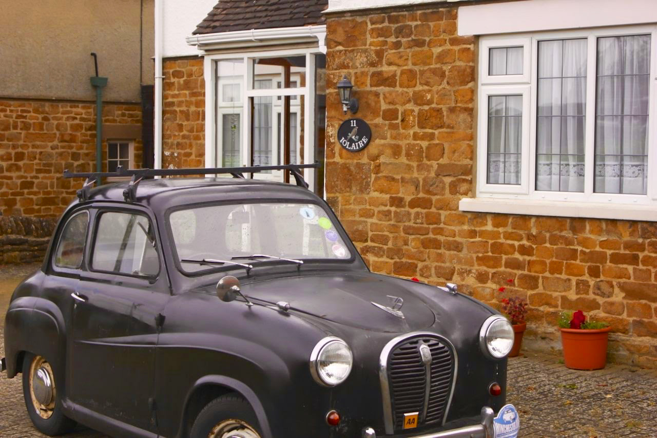 Mrs Thomas was a previous owner of the car called Percy and Matt, the present owner, took the car back to see Mrs Thomas at one of the cars previous registered addresses where it used to live.