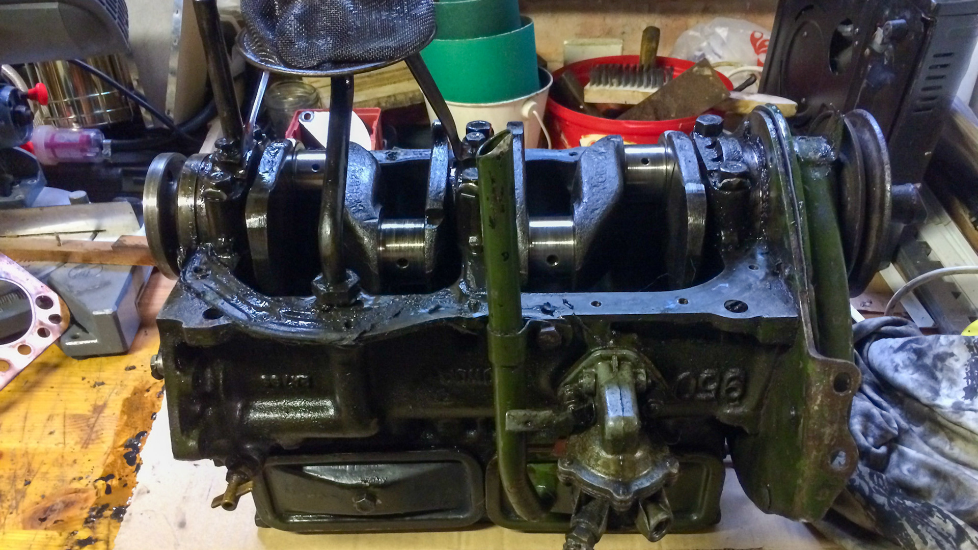 Percy's engine at Karen's