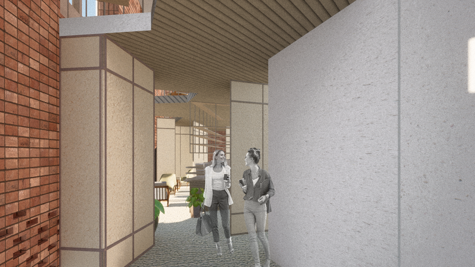 Cafeteria entrance