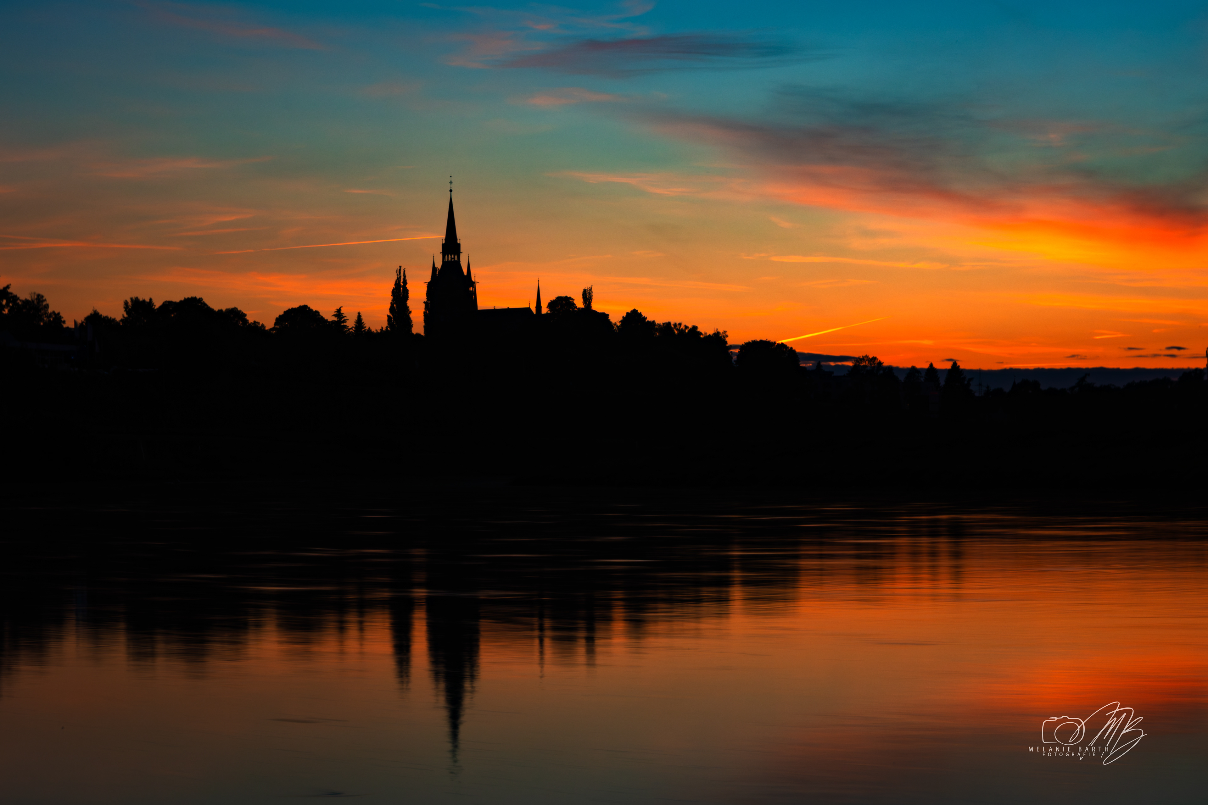 Silhouette von Briesnitz