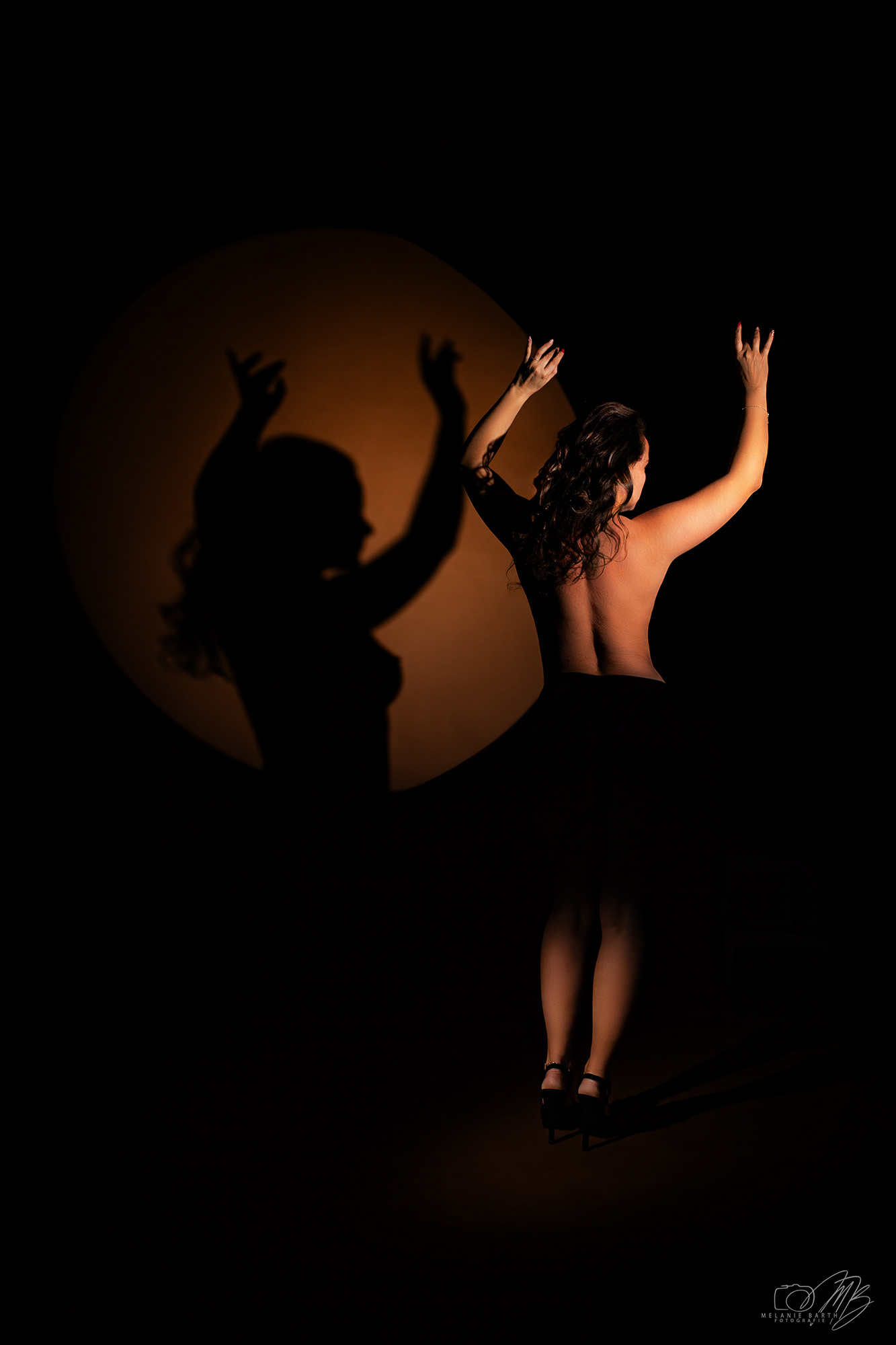 Der Schattenrock - von hinten