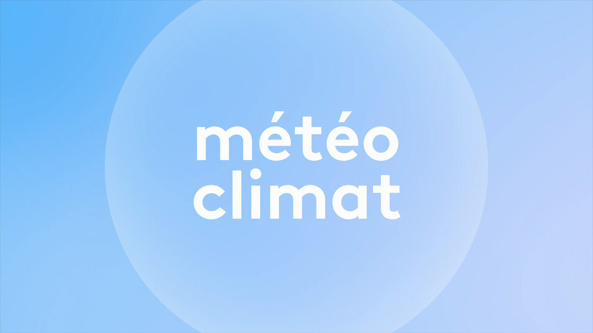 Journal météo climat de France 2 et France 3 