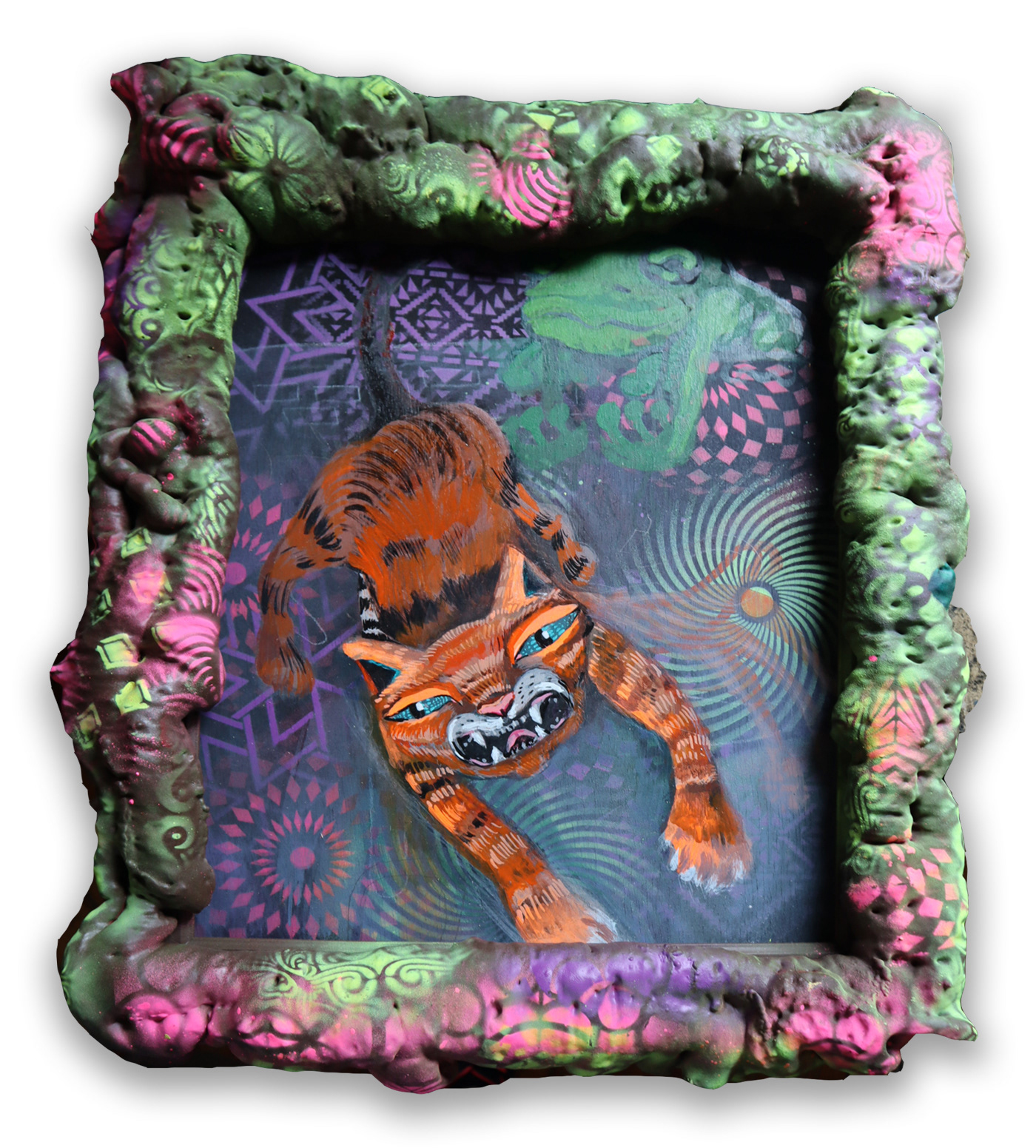 Falling Tiger Hidden Frog