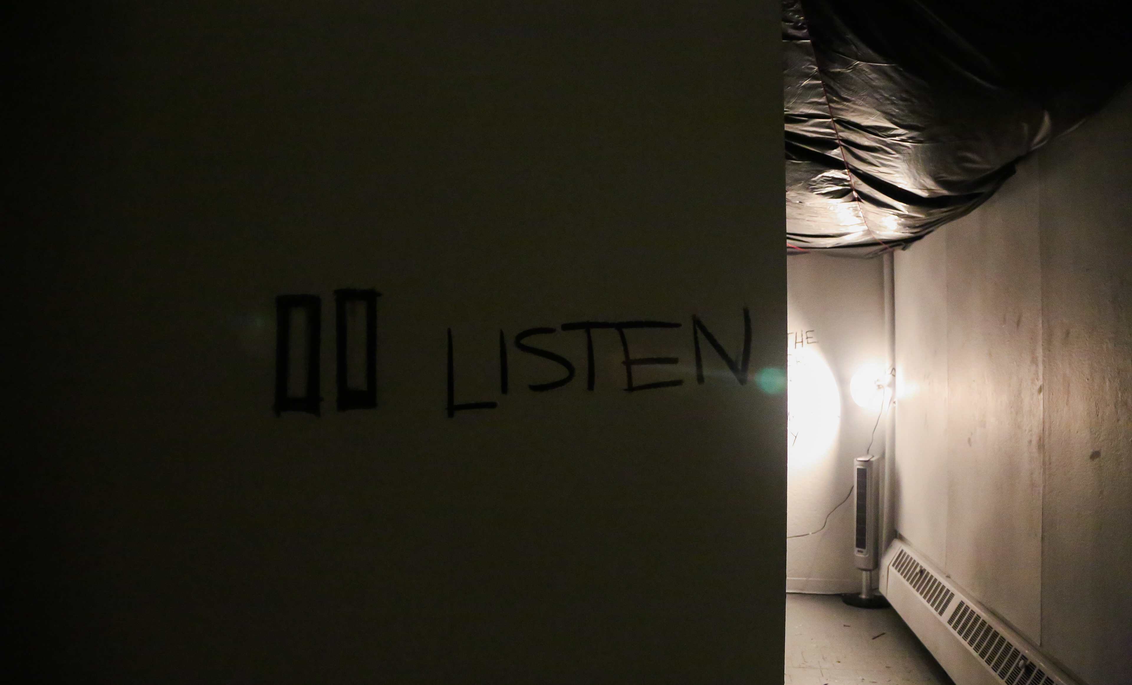 PAUSE (LISTEN): Opening to the second room
