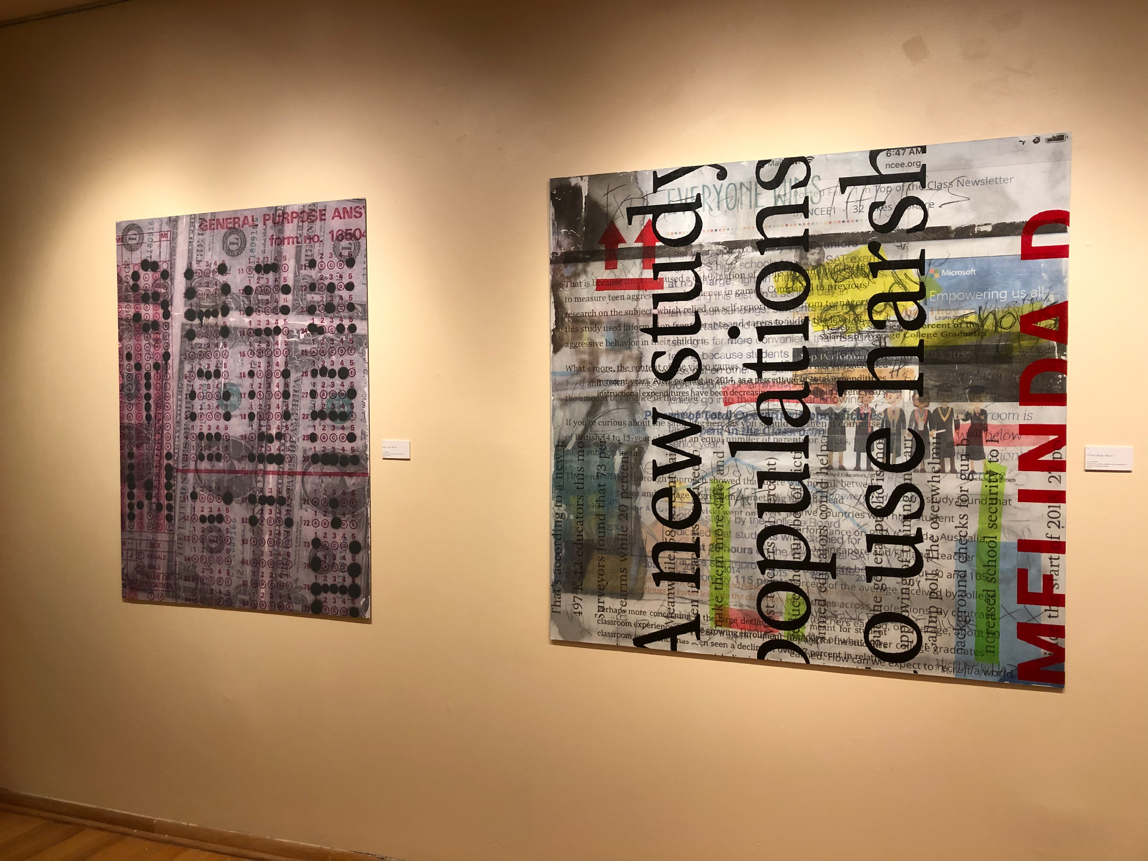 2019 exhibition at Manchester Craftsman's Guild
