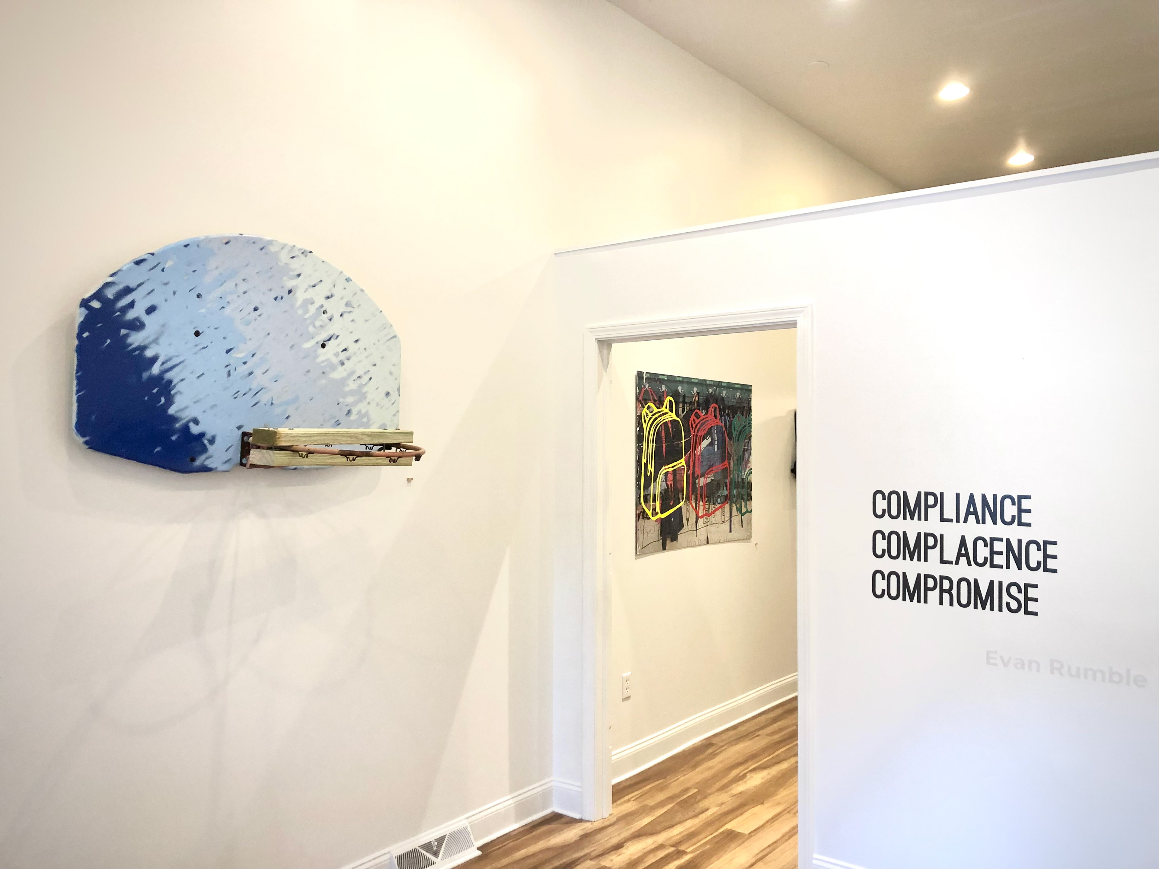 2021 solo show at Thoughtrobber's Gallery, West End