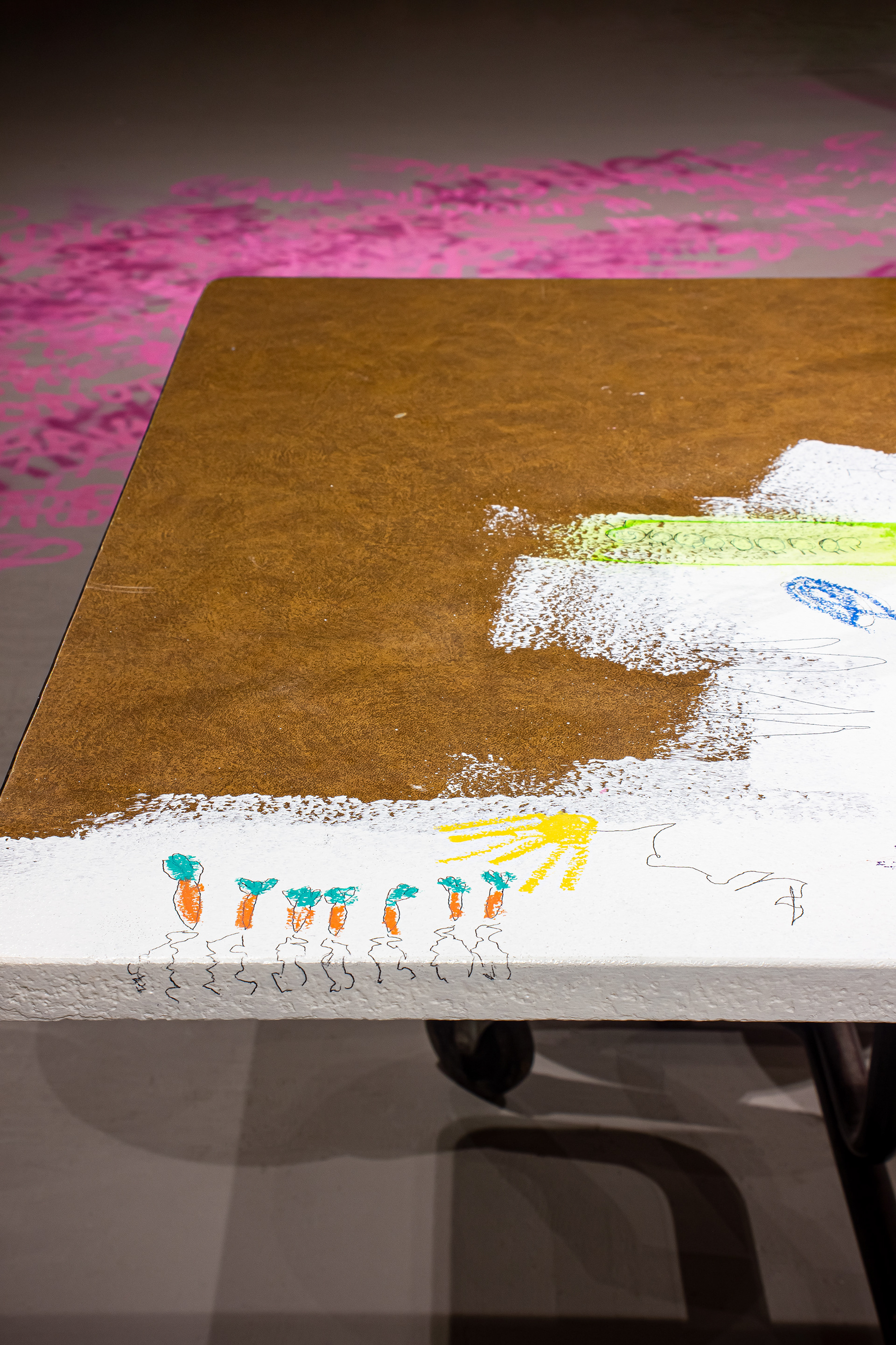 Detail: children's drawings 2