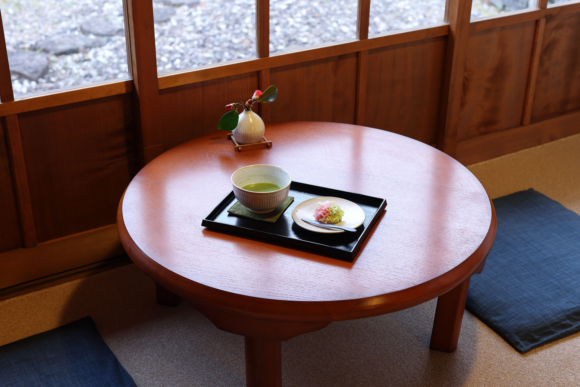 古民家カフェ 半平 季節の和菓子と抹茶