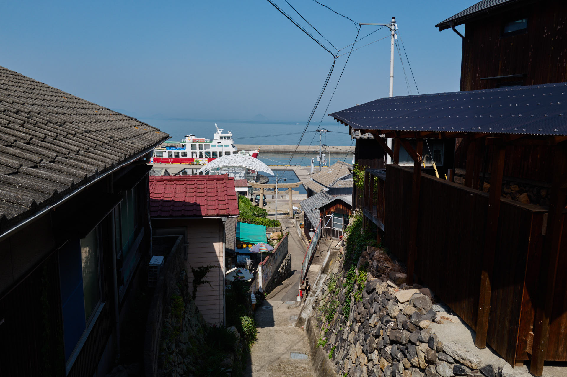 男木島集落