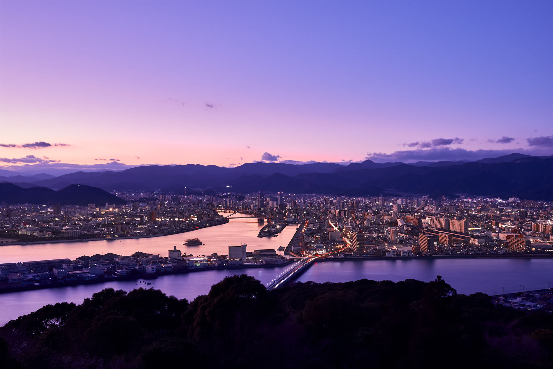 高知市夜景