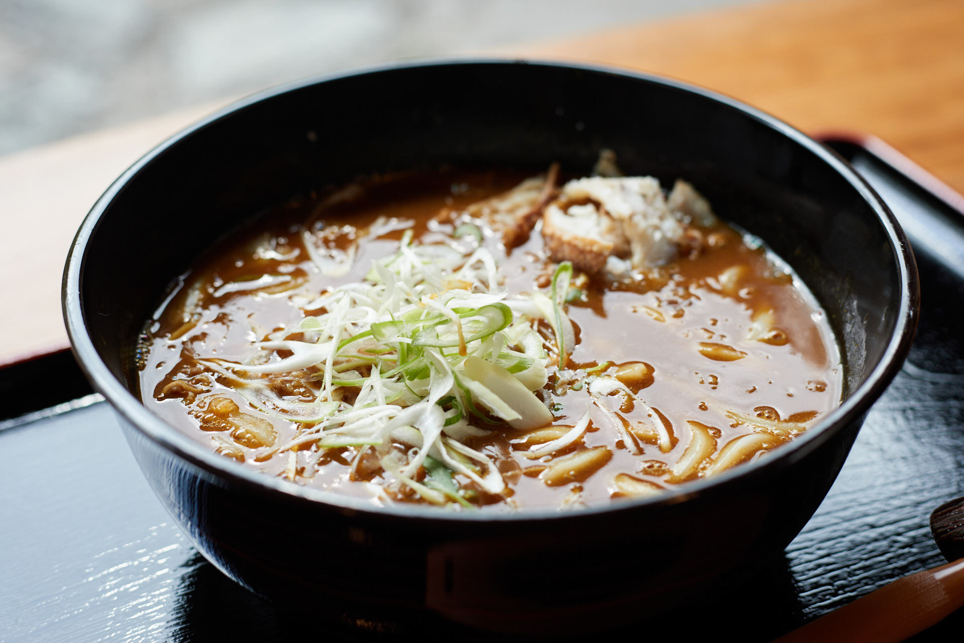 うどん処わらし 特製カレーかすうどん