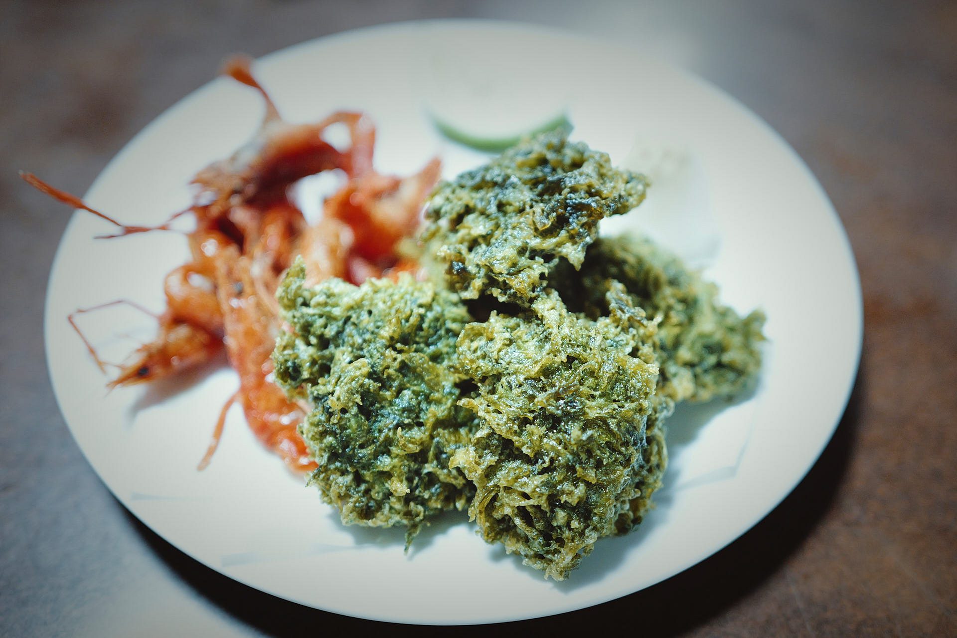 居酒屋なかひら 青さのり天ぷら