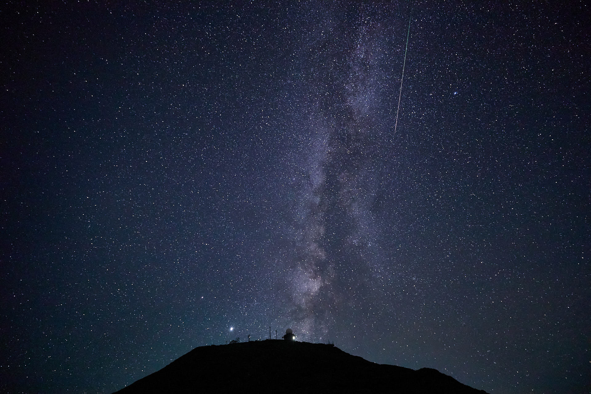 中津明神山 ペルセウス流星群