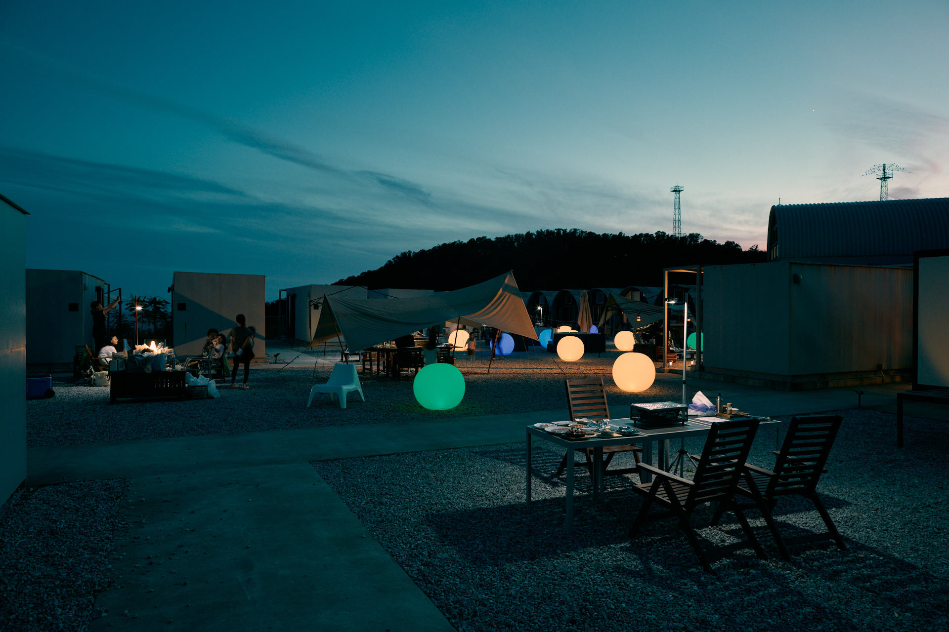 MUROTO base 55の夕暮れ