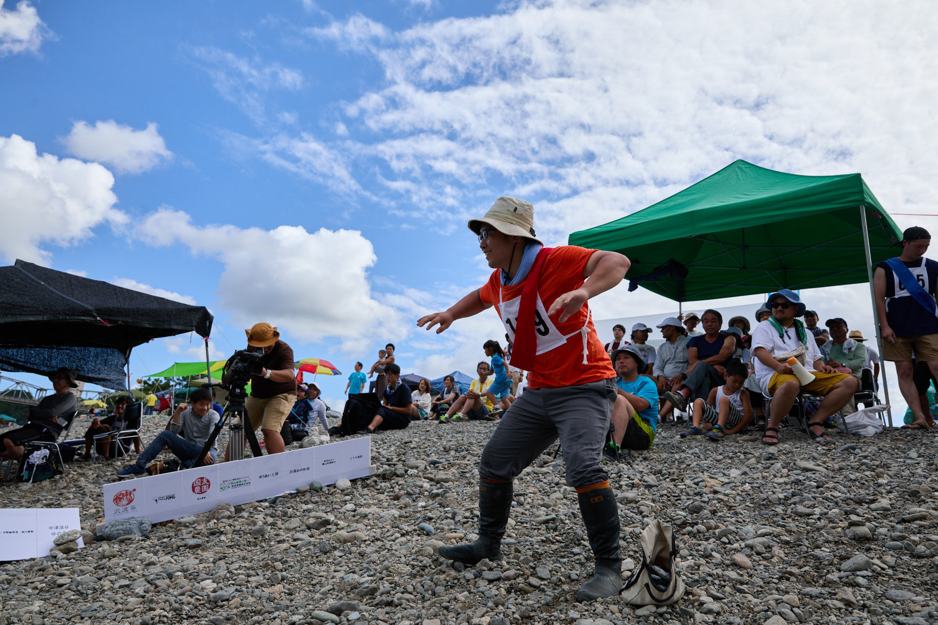 仁淀川国際水切り大会