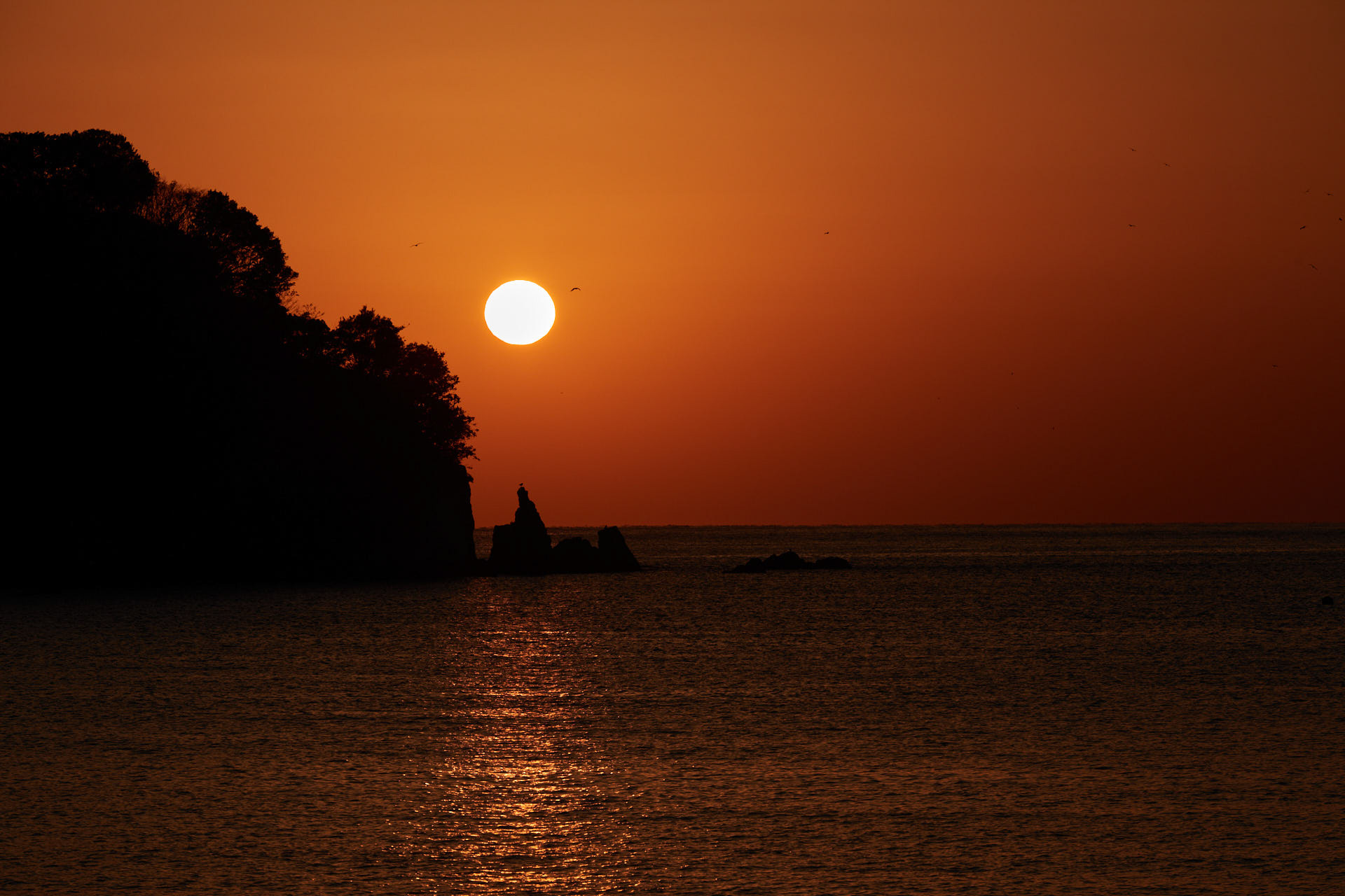 だるま夕日