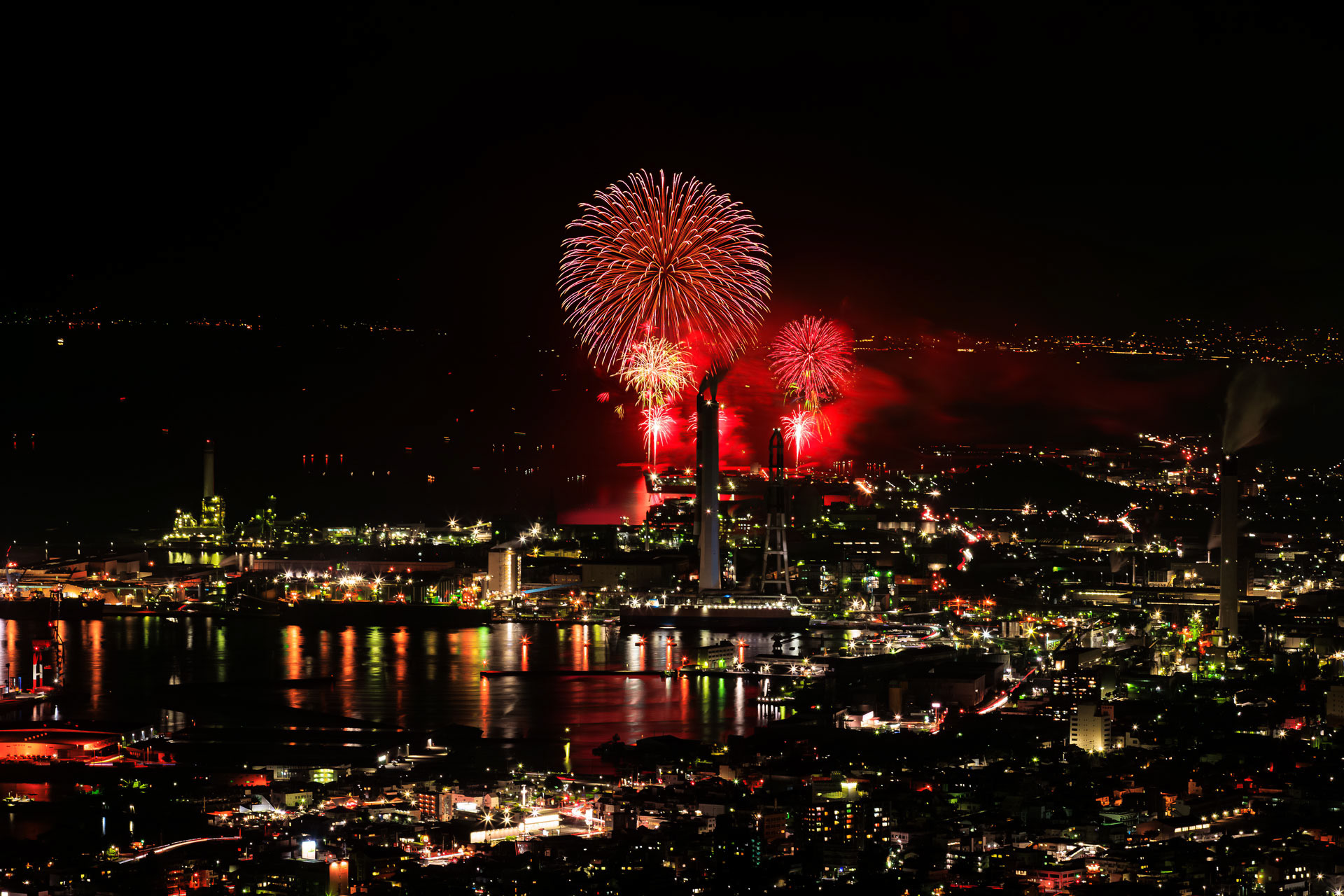 かわのえ夏まつり花火大会