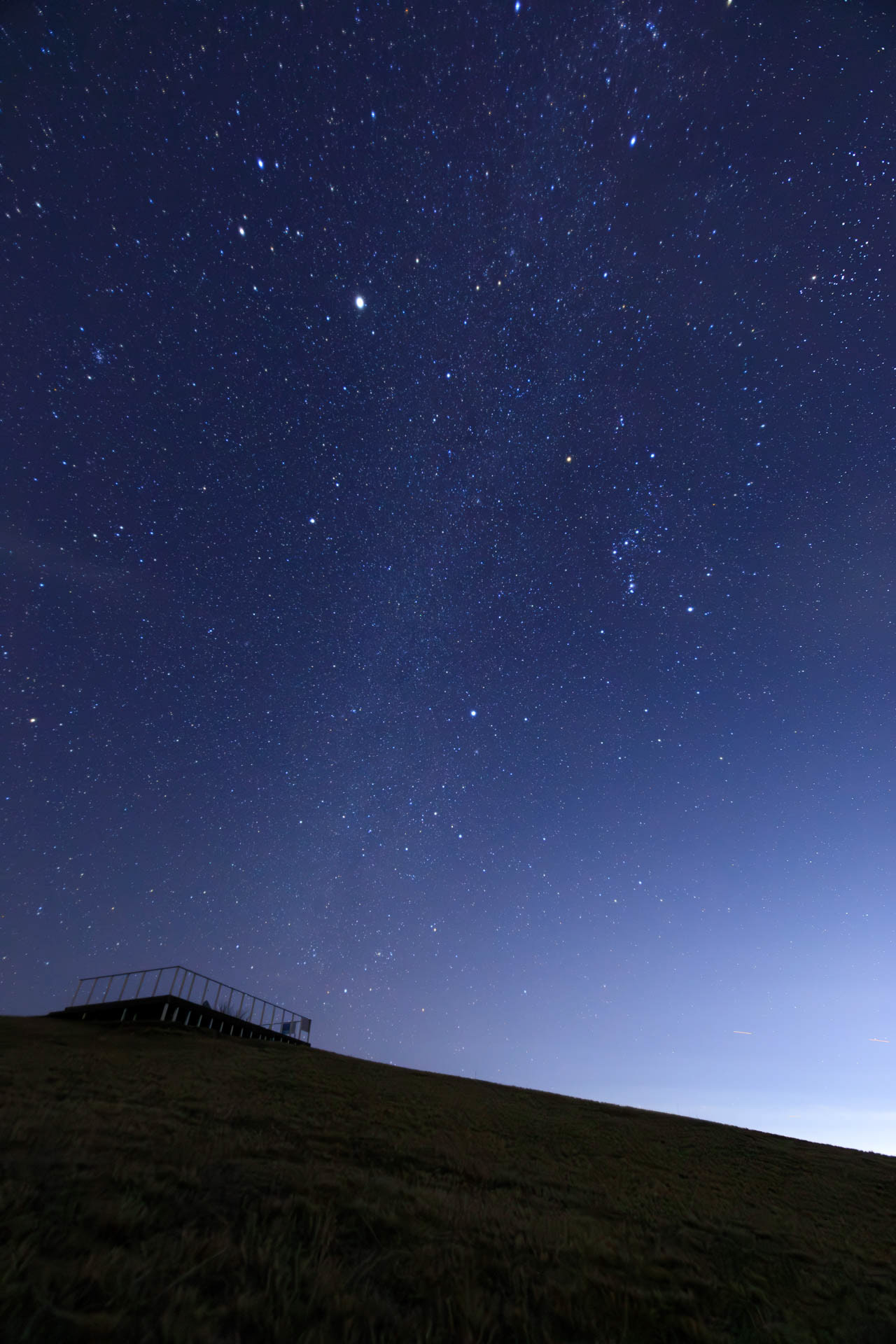 ゆとりすとパークおおとよの星空