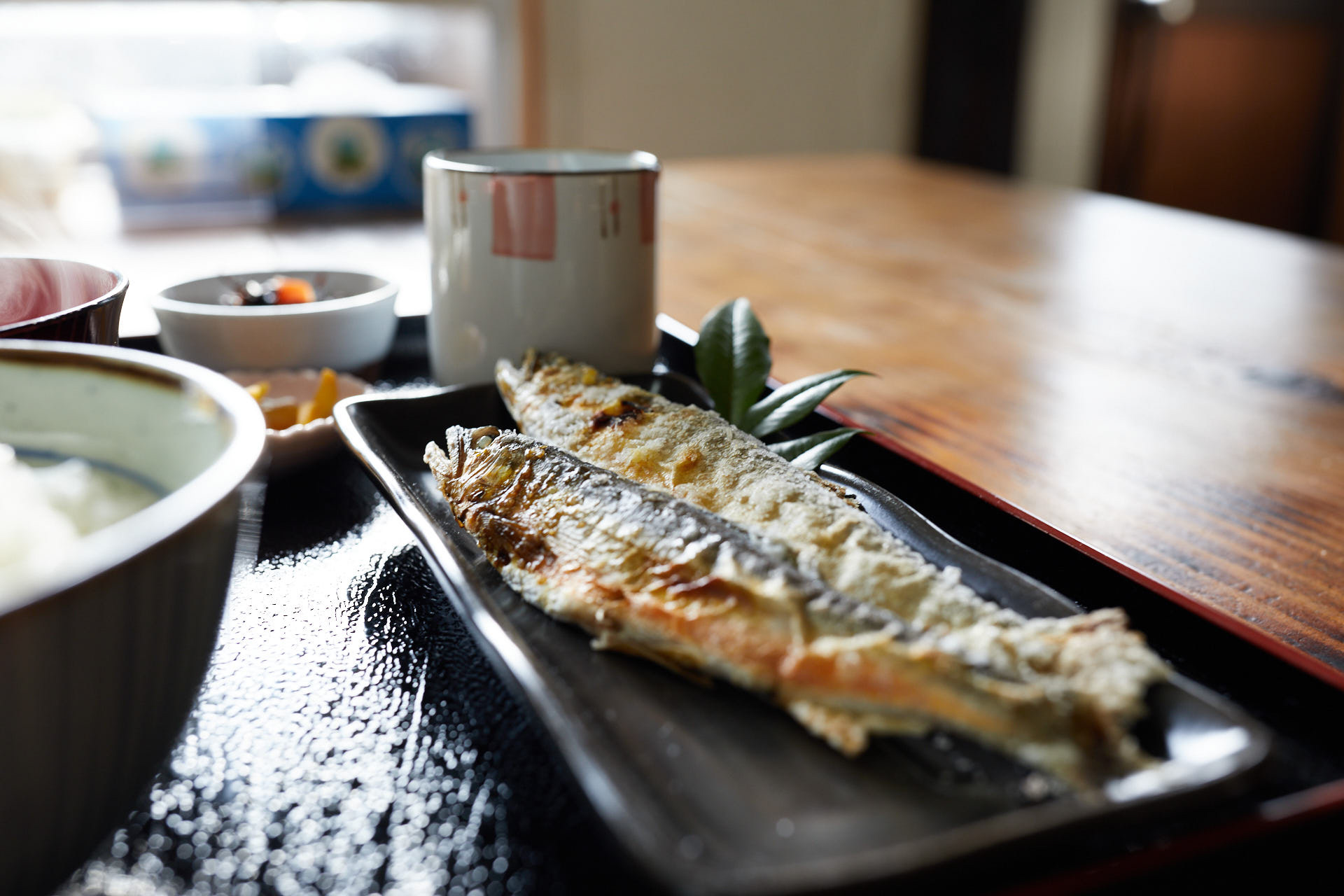 ごはん処山屋紅 鮎塩焼き定食