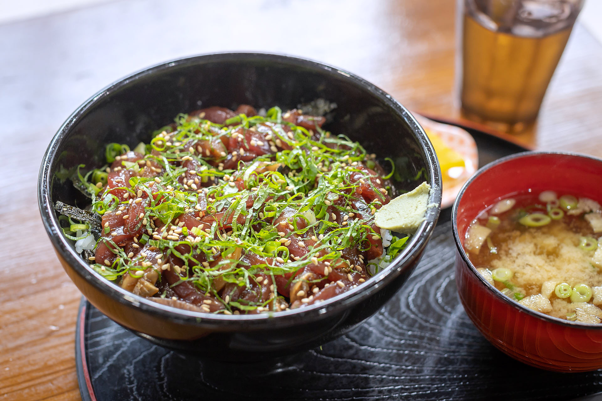 とみぃの台所 鰹なめろう丼