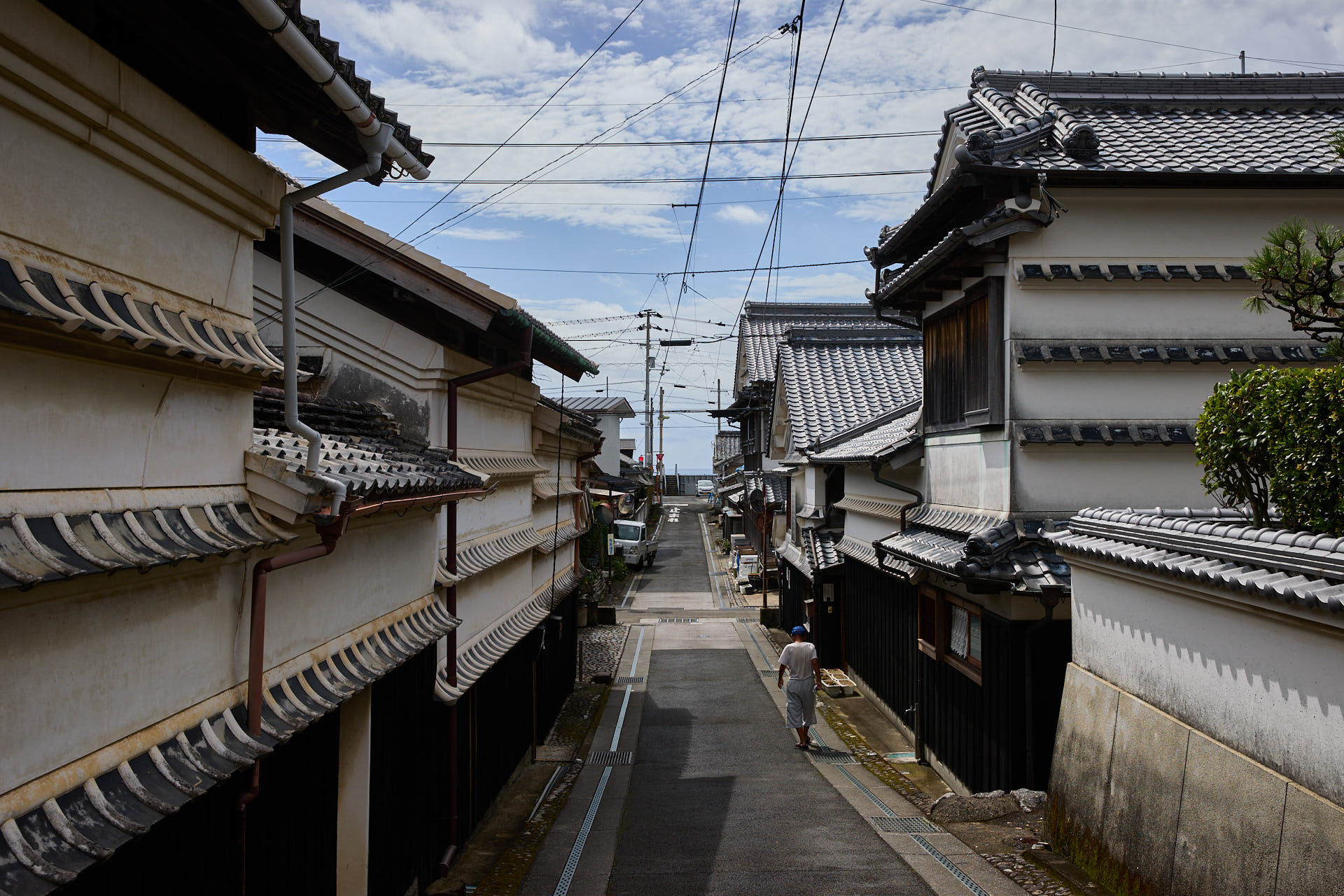 吉良川の町並み