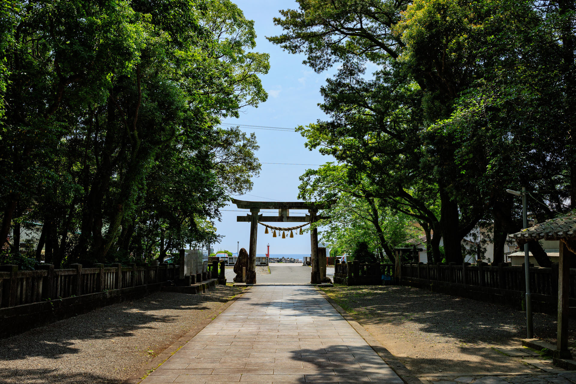 久礼八幡宮 参道