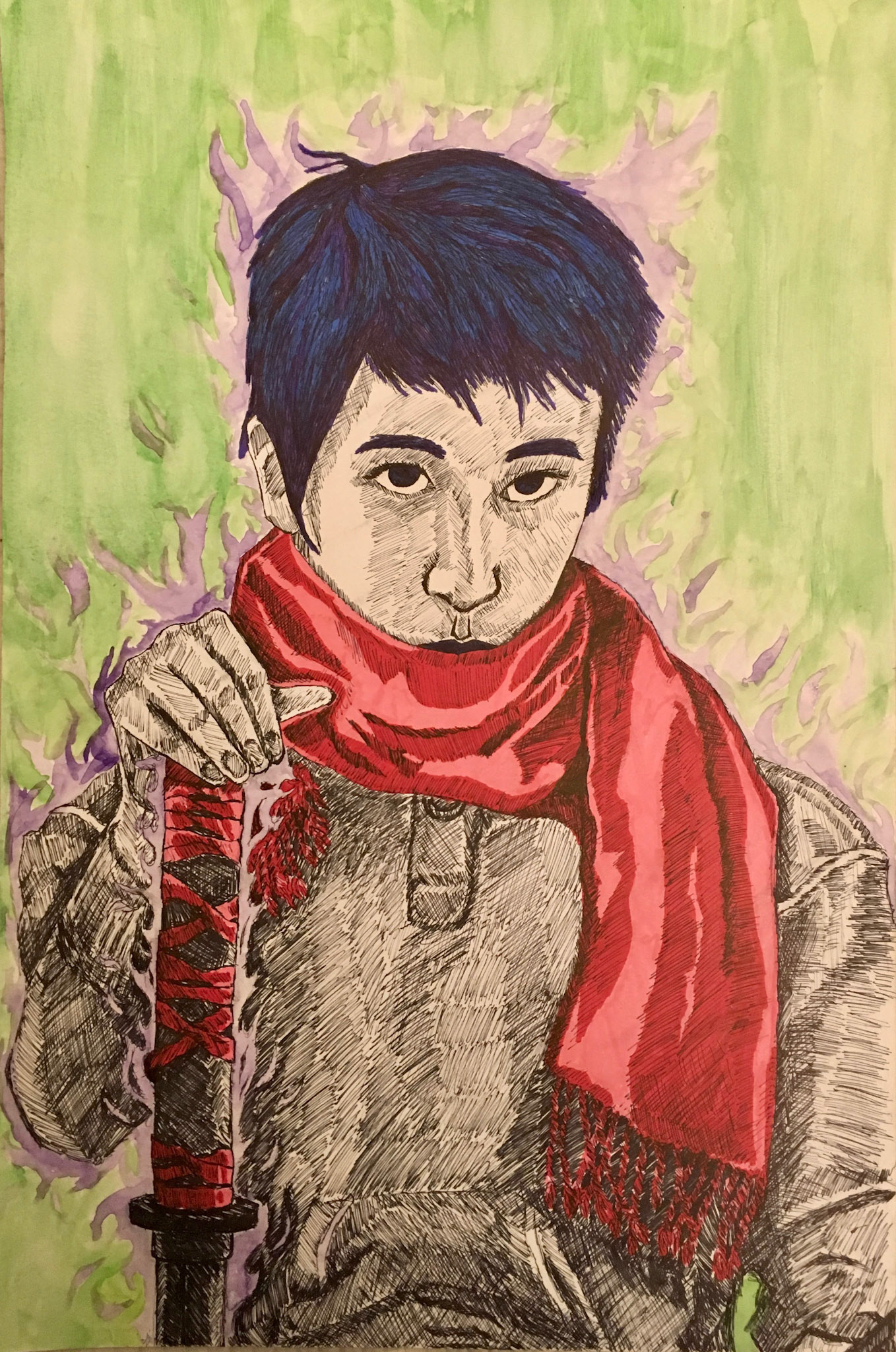 Bizarre Self Portrait