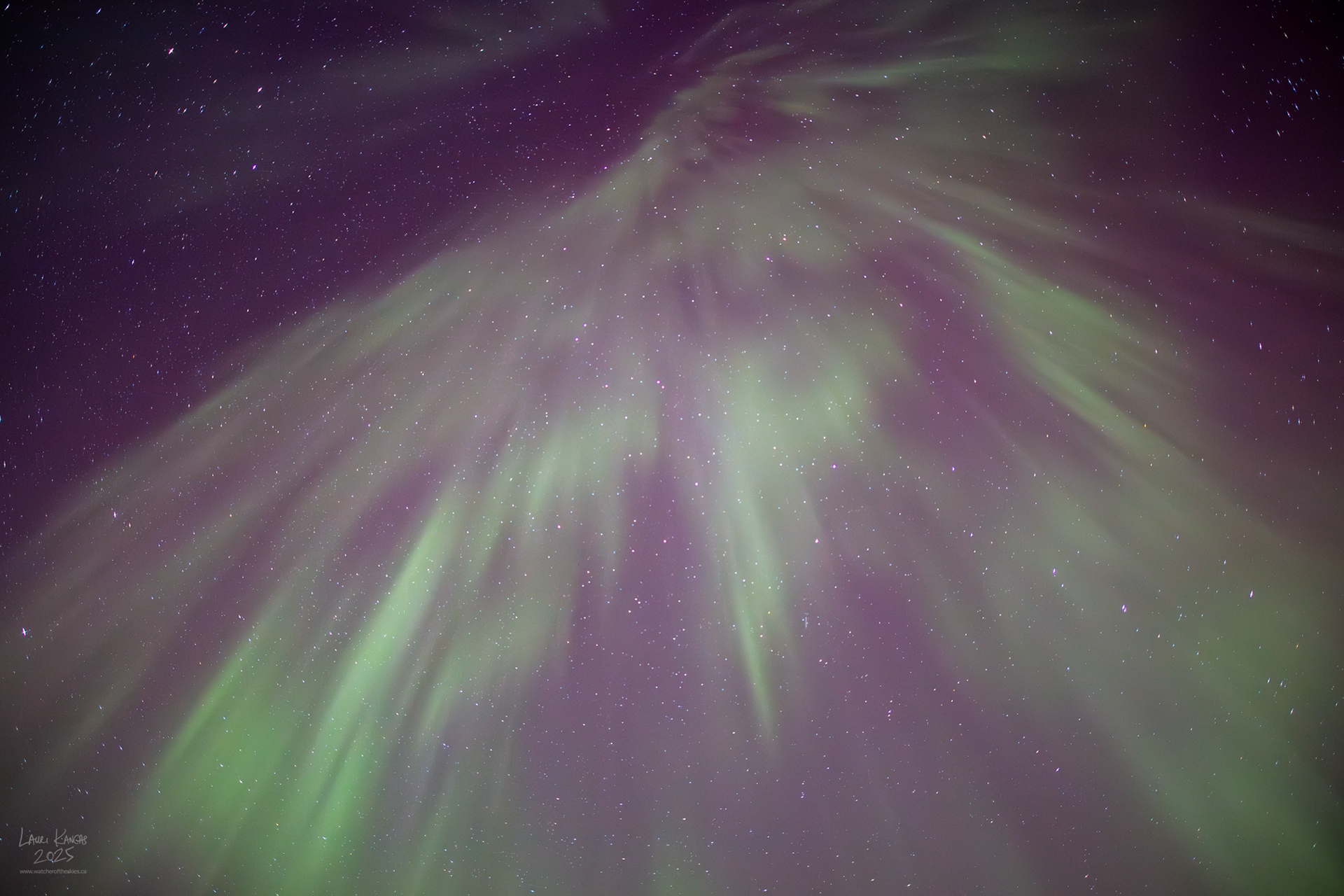G2 Geomagnetic Storm over Amethyst Bay, Lake Superior - March 21, 2025
