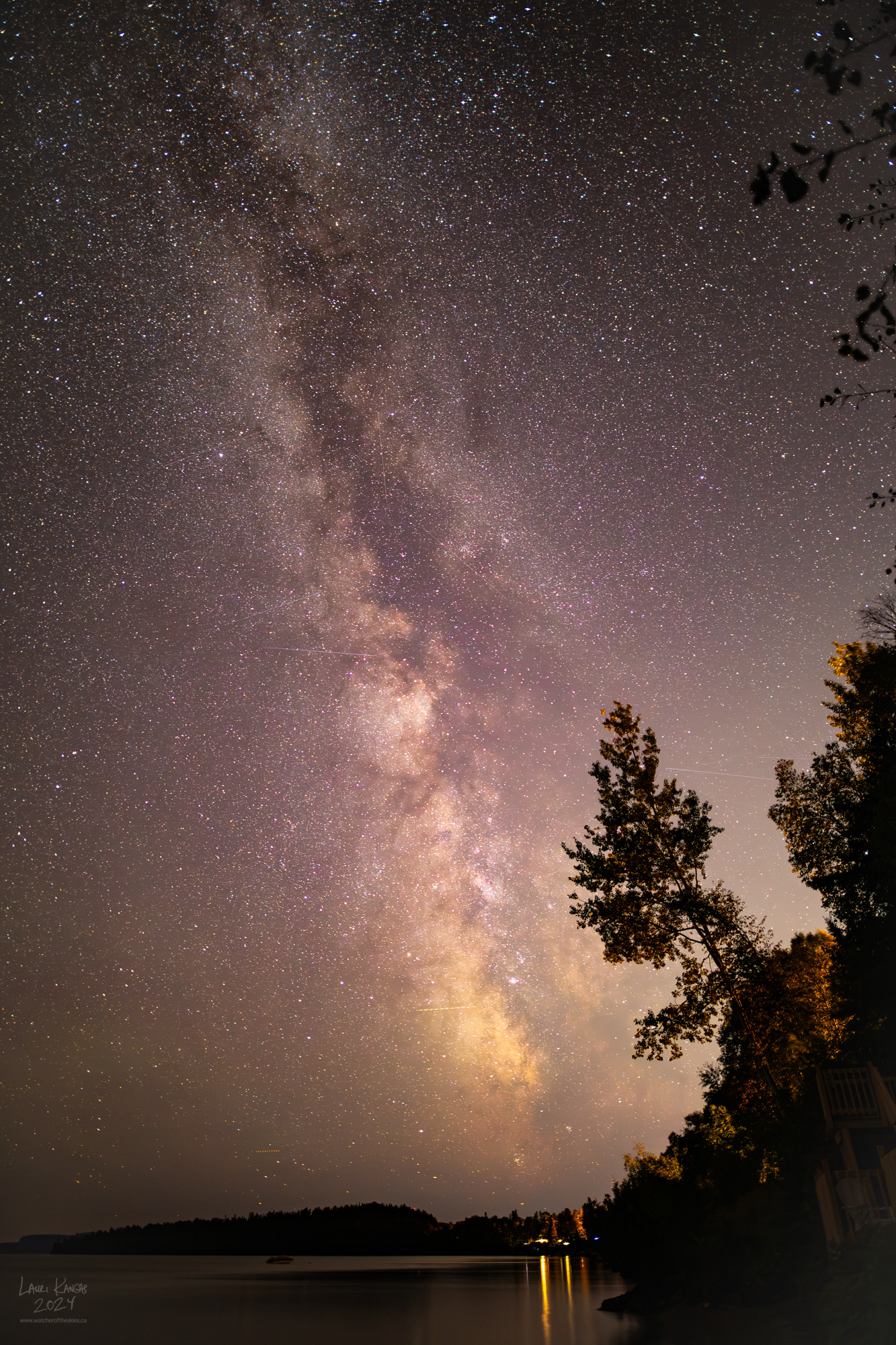 The Milky Way over Amethyst Bay - Aug 29 2024