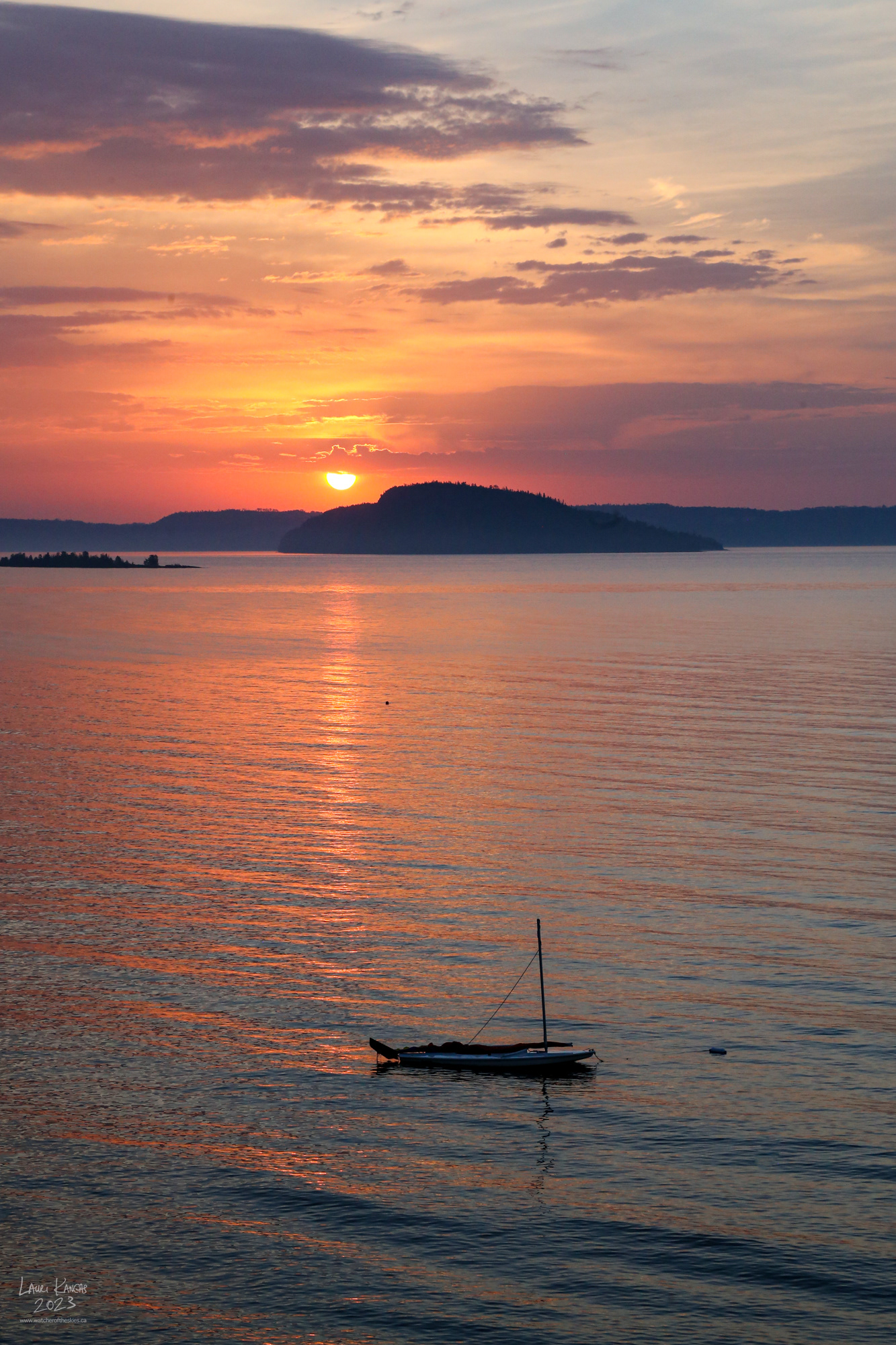 Caribou Island Sunrise