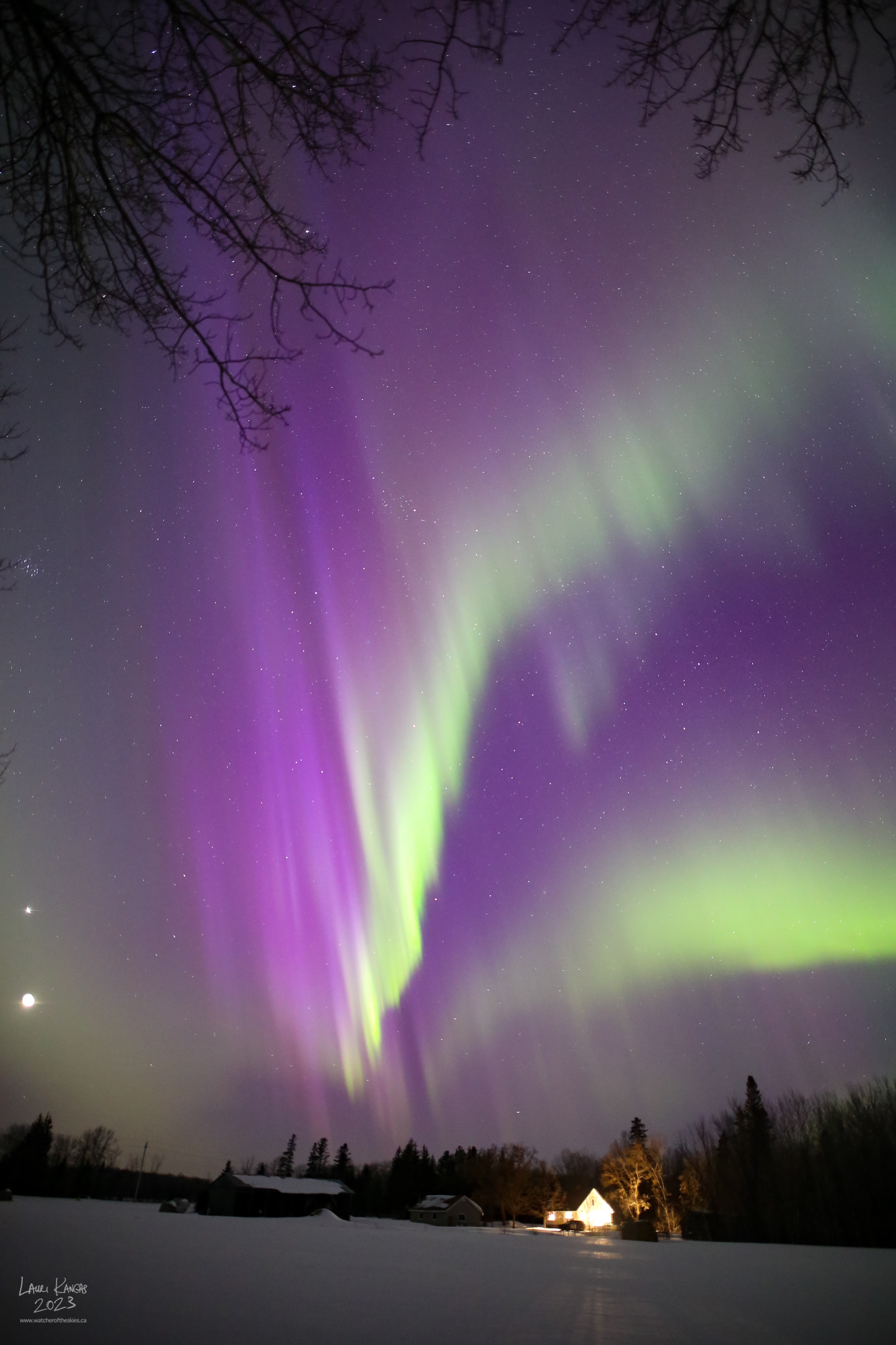 Amazing Aurora - G4 Storm on Mar 23 2023