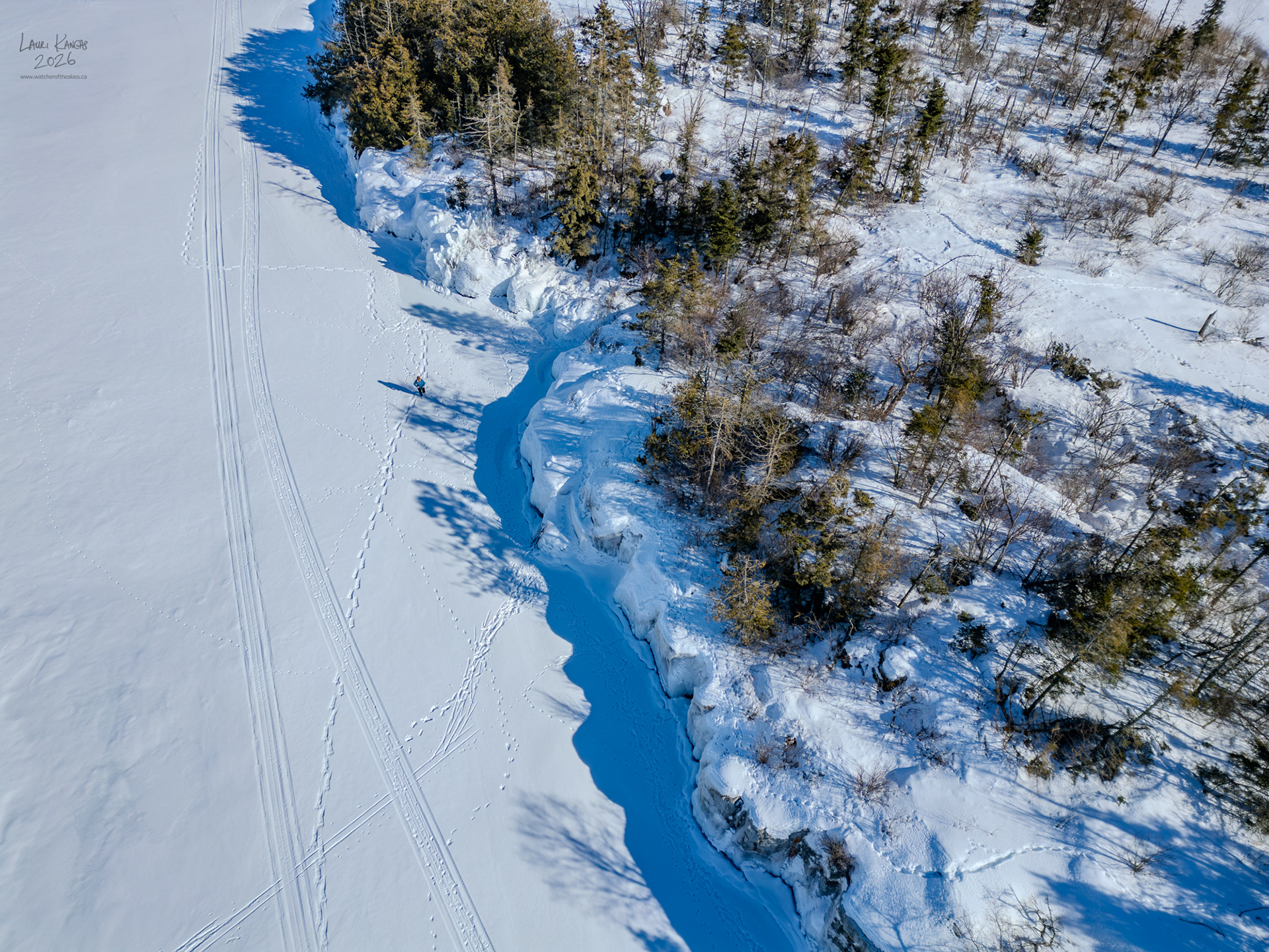 Cross Country Skiing to the Buck Islands - February 17 2026