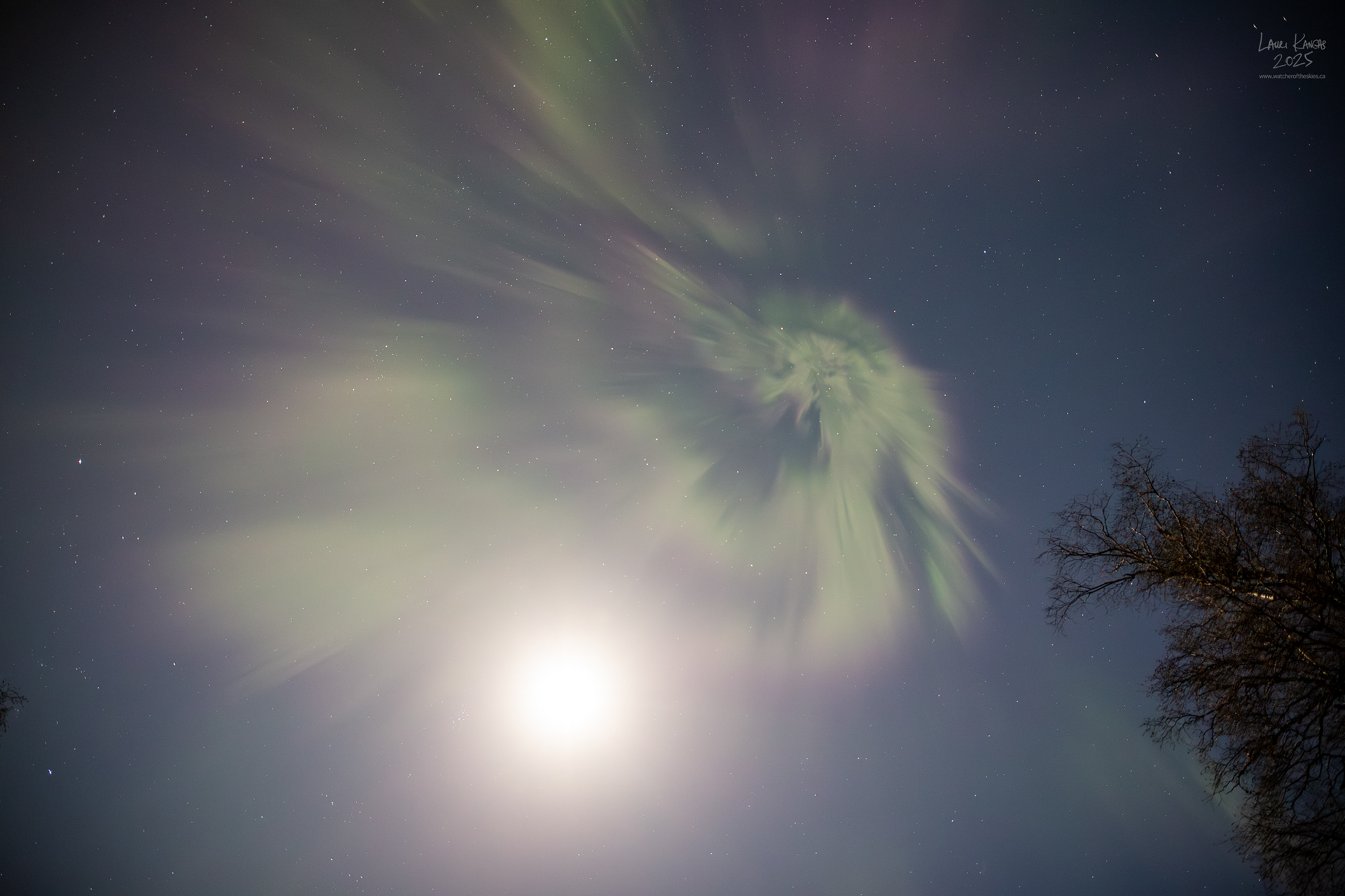 G3 Storm - Full Moon and Corona