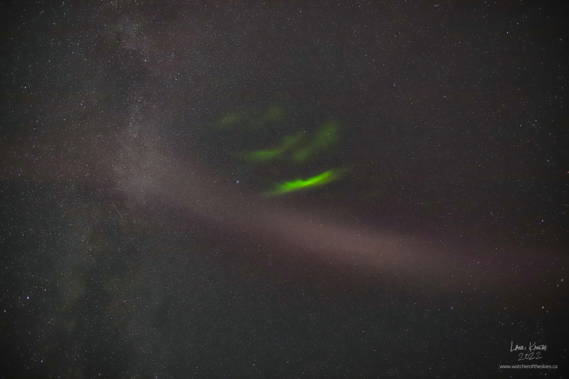 STEVE appeared during the G1 Geomagnetic Storm on July 22/23, 2022