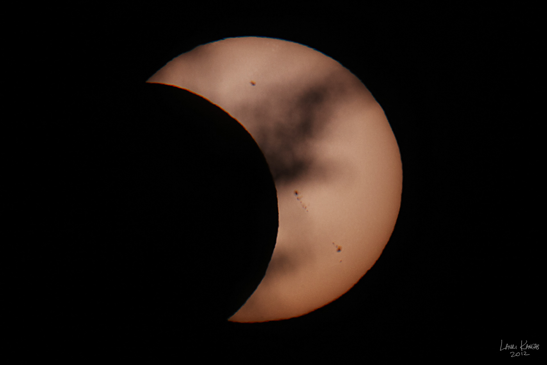 Partial Solar Eclipse - June 20, 2012