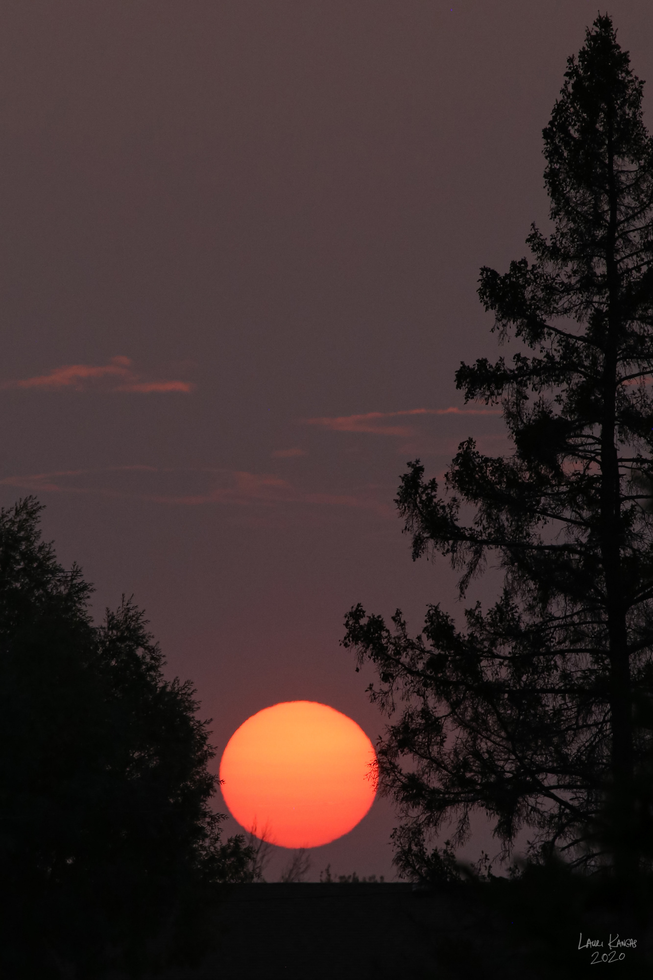 Sunset, One Day Before Autumn Equinox - September 21, 2020