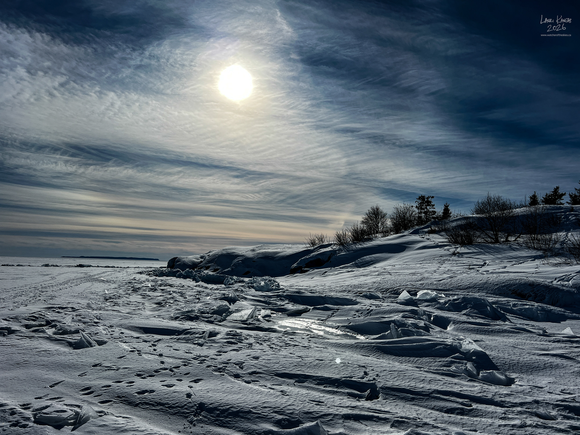 Cross Country Skiing to the Buck Islands - February 17 2026