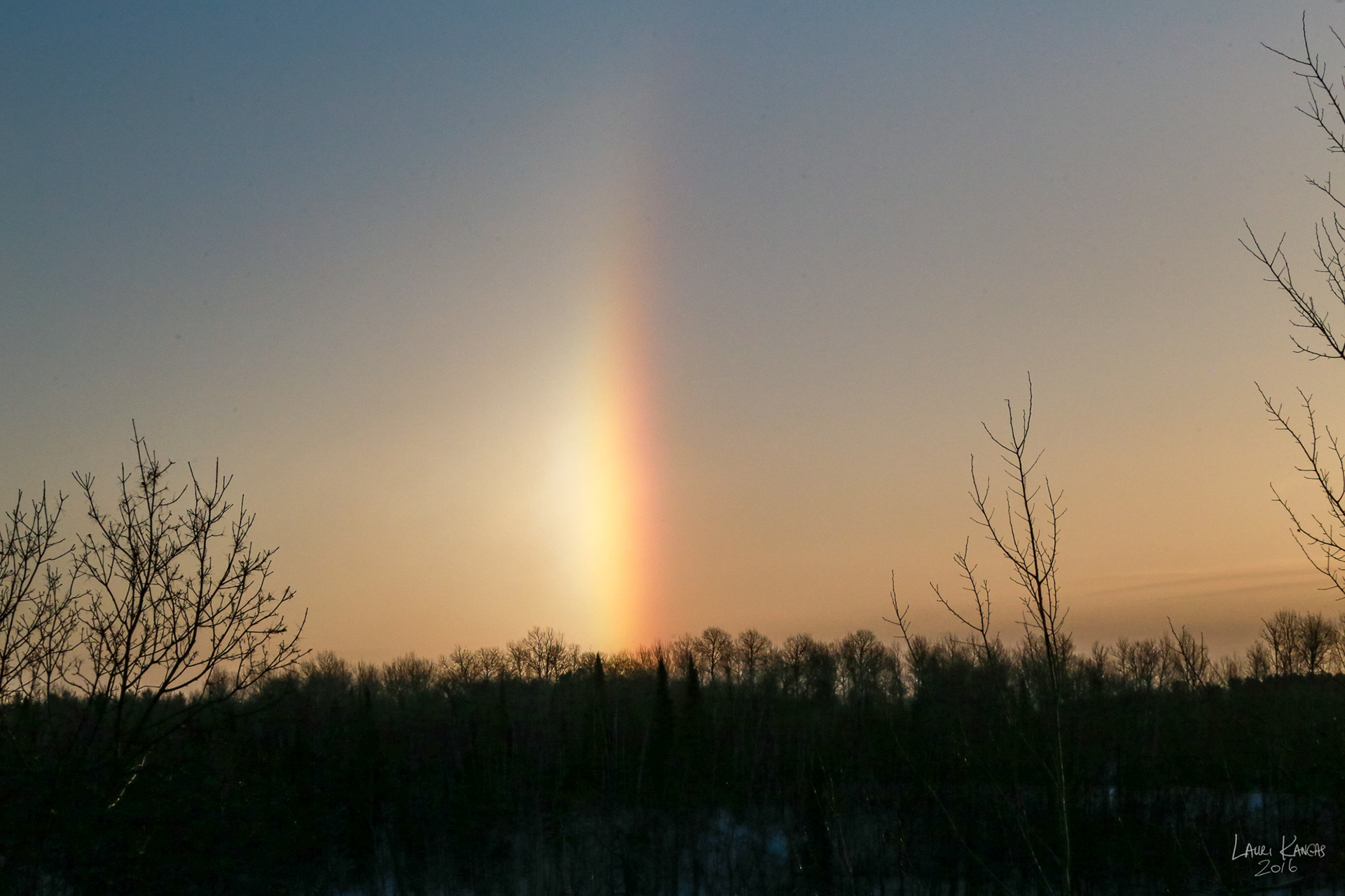 Morning Sundog - December 14, 2016