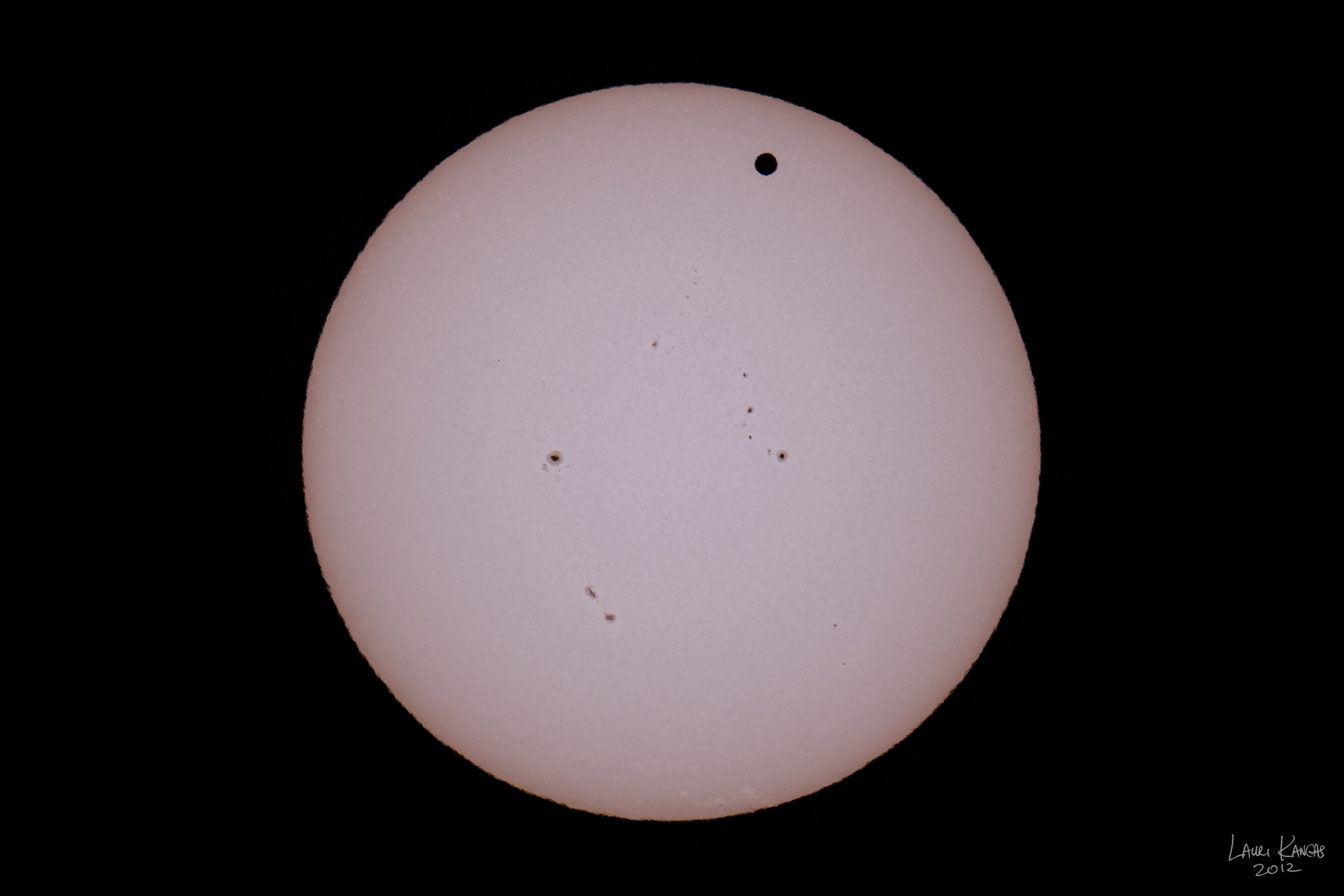 Venus Transit - June 5, 2012