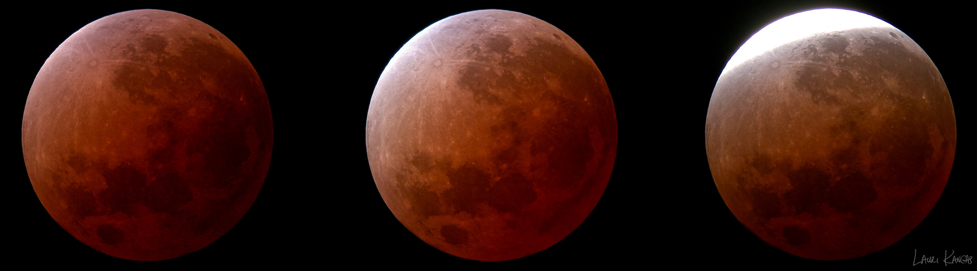 Blood Moon Total Lunar Eclipse - November 8, 2003