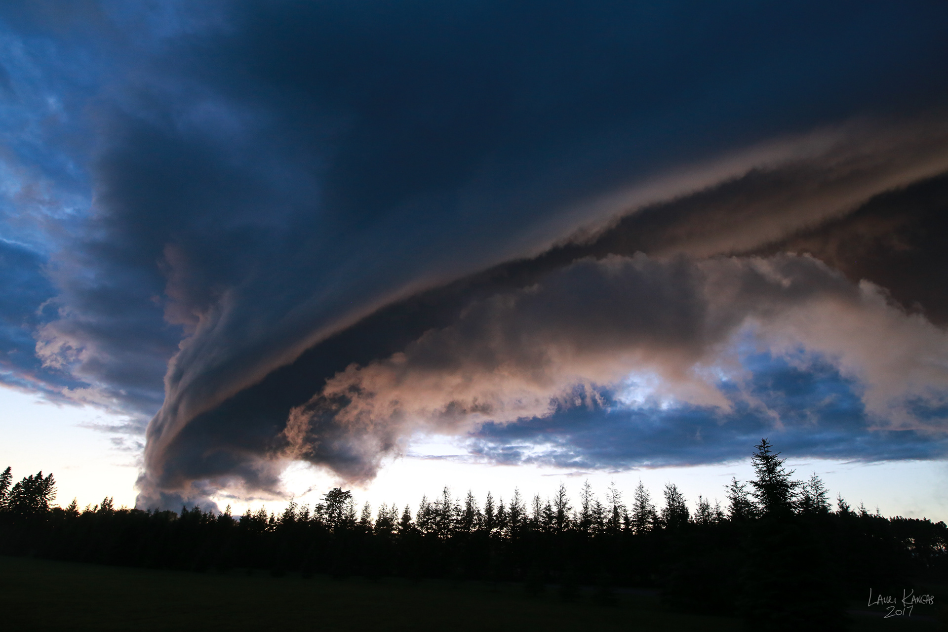Shelf Cloud - July 1, 2017