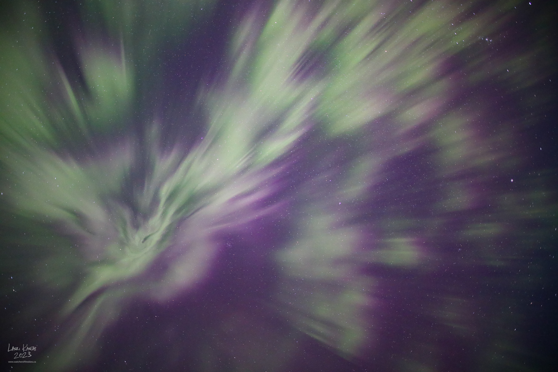Amazing Aurora - G4 Storm on Mar 23 2023