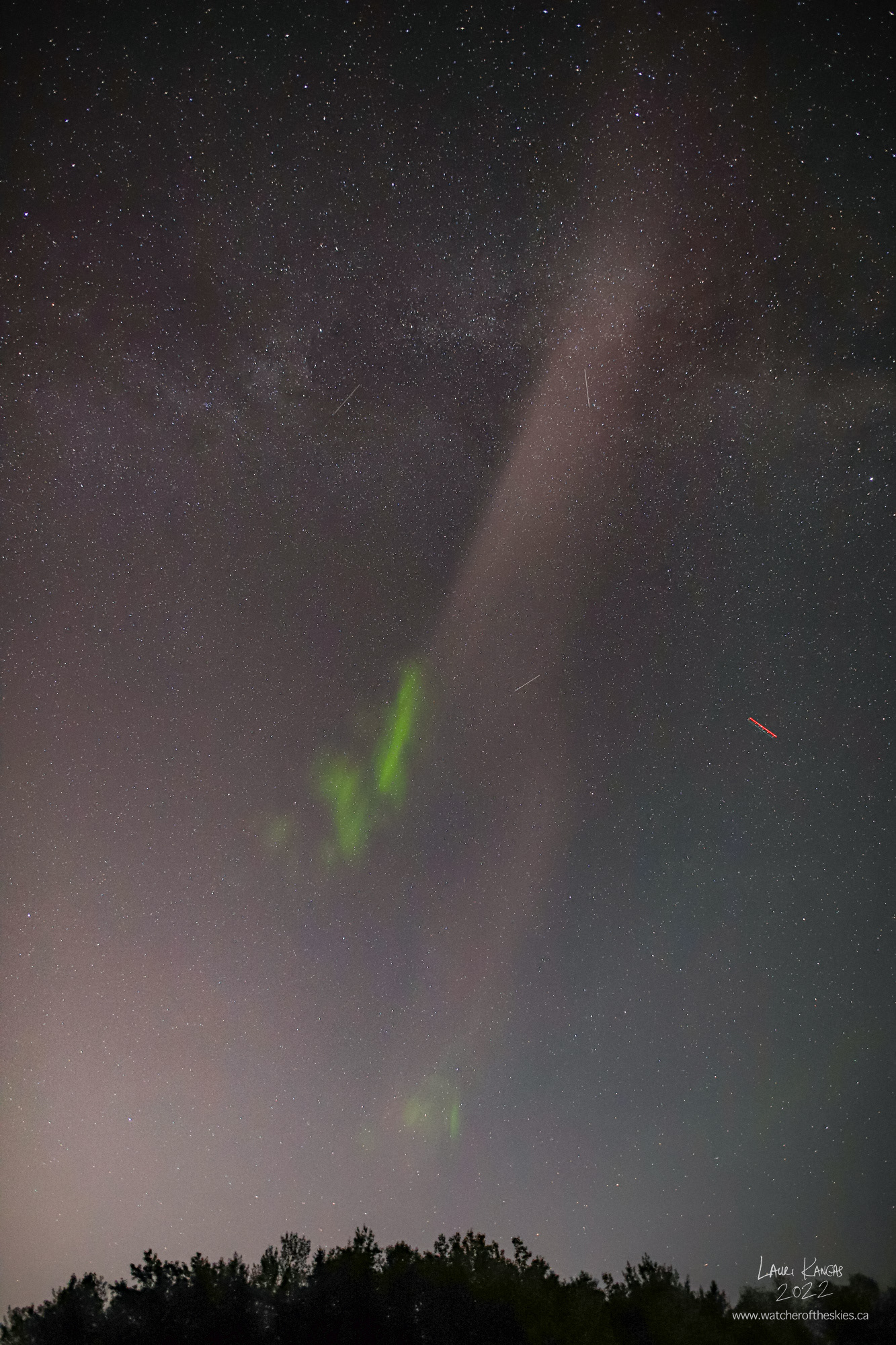 STEVE appeared during the G1 Geomagnetic Storm on July 22/23, 2022