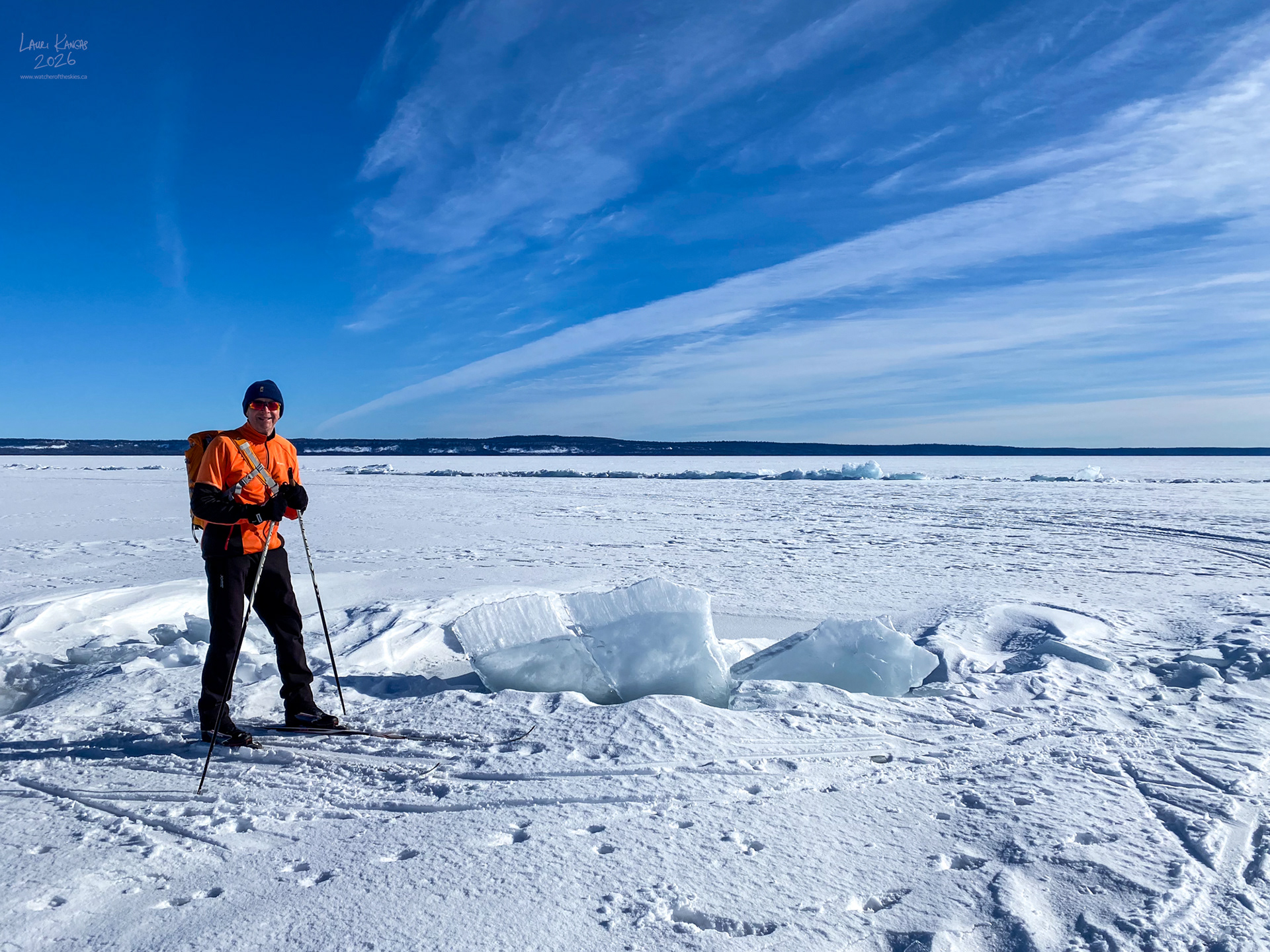 Cross Country Skiing to the Buck Islands - February 17 2026