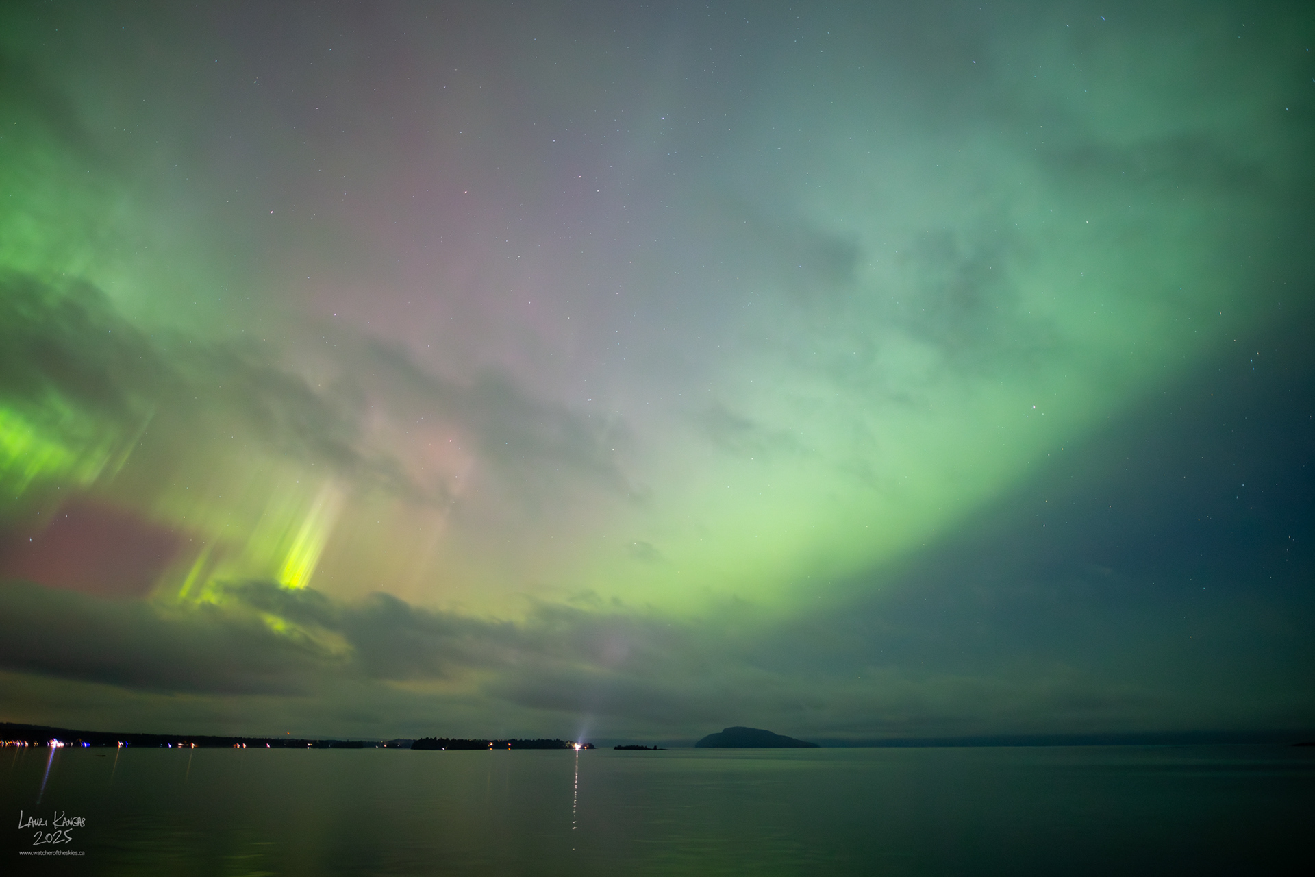 Unexpected G3 Magnitude Storm - Amethyst Bay, Lake Superior, Ontario, Canada