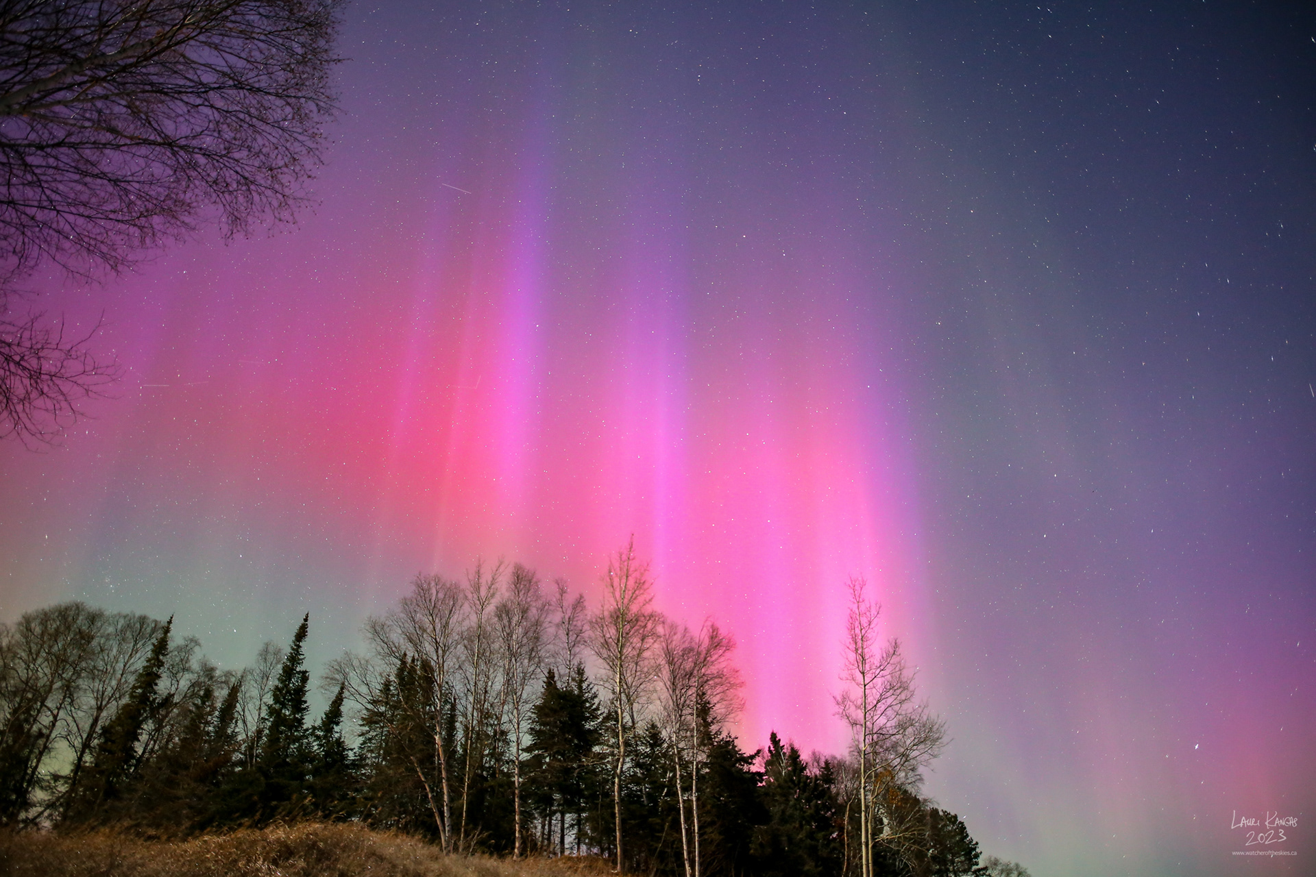 Morning G3 Geomagnetic Storm - Amethyst Bay, Shuniah, Ontario