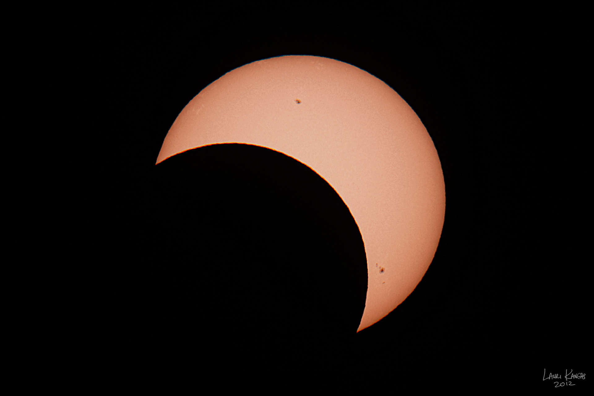 Partial Solar Eclipse - June 20, 2012
