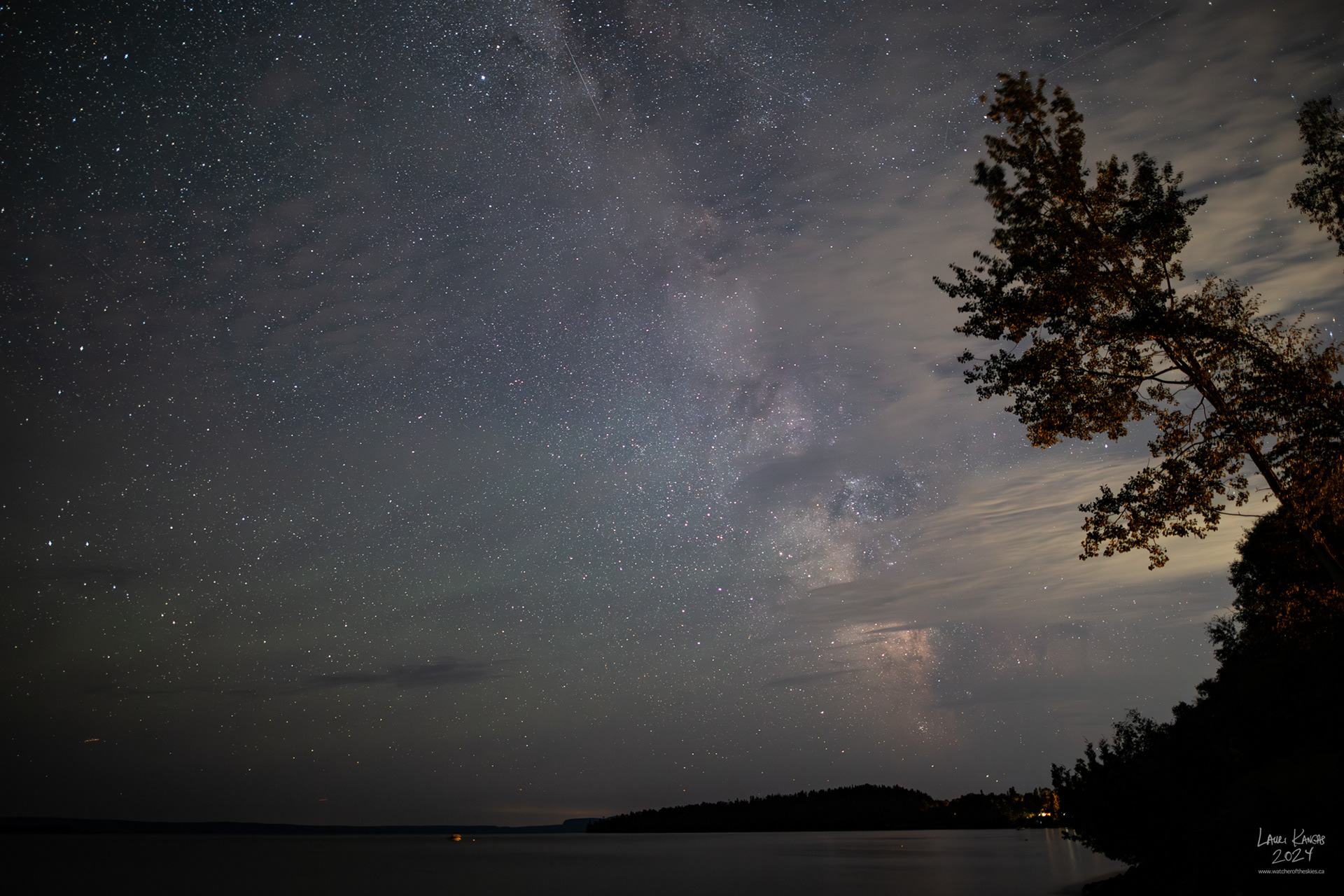 The Milky Way over Amethyst Bay - Aug 6 2024