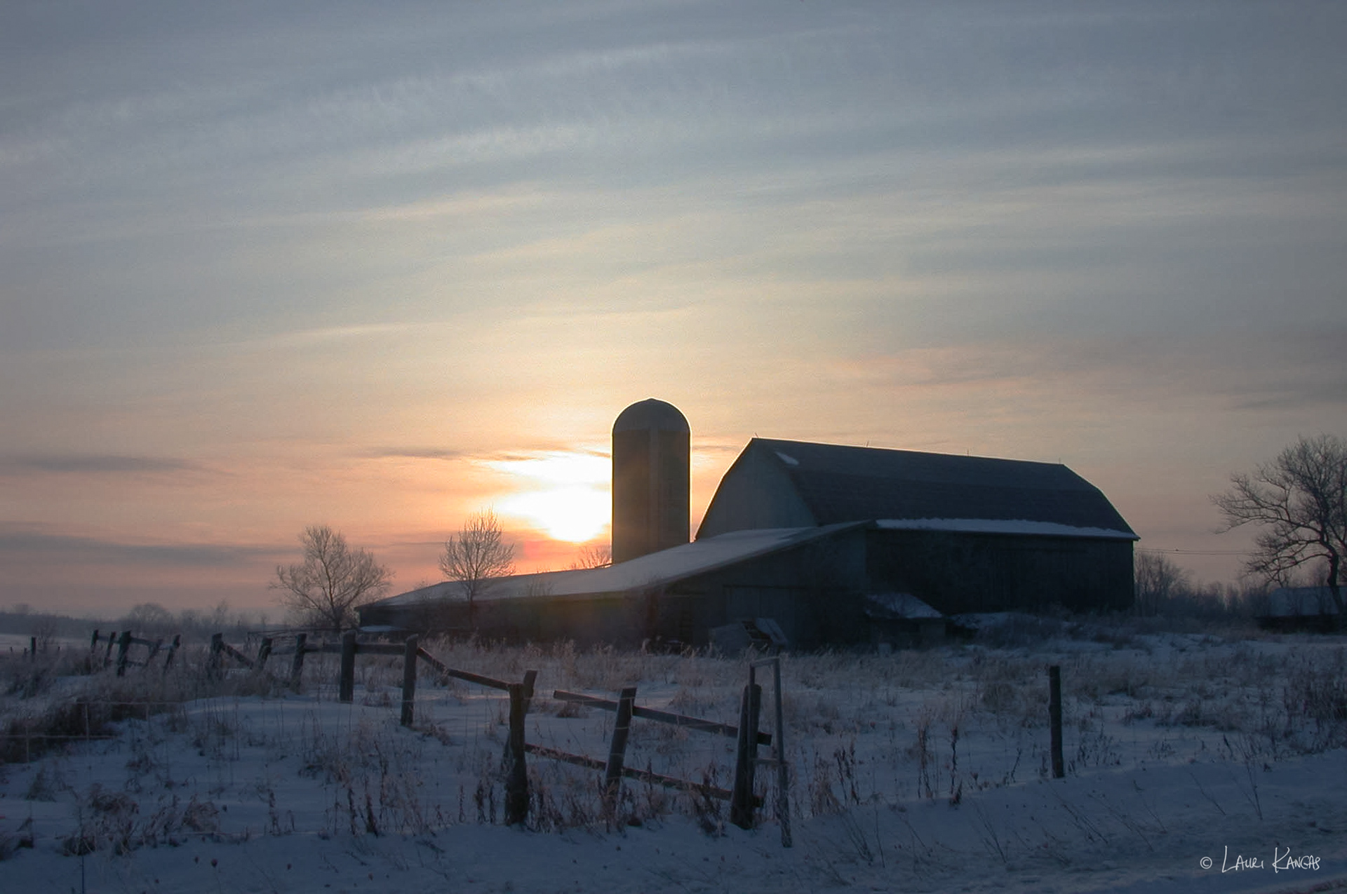 February Sunrise - Caledon, Ontario