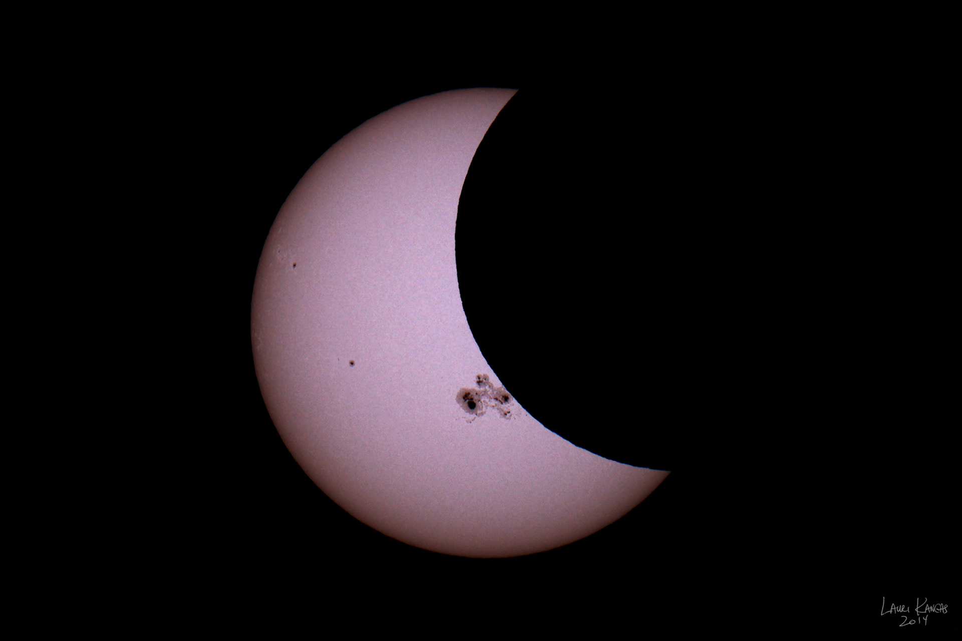 Partial Solar Eclipse - October 23, 2014